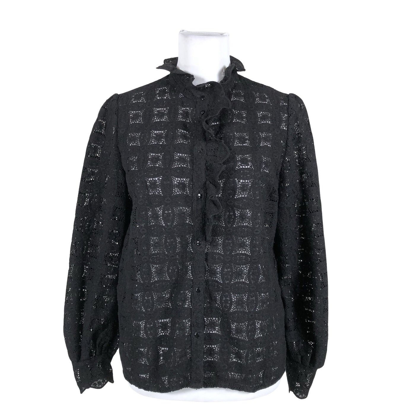 Unisex Sézane - Pluus, suurus 40 - Must (1)