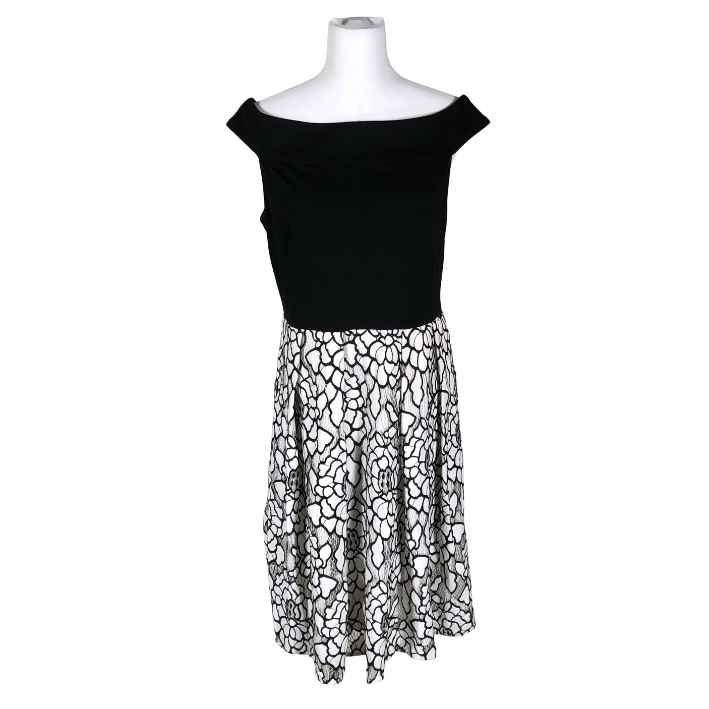 Unisex Anna Field - Mitteveniv kleit, suurus 40 - Must (1)