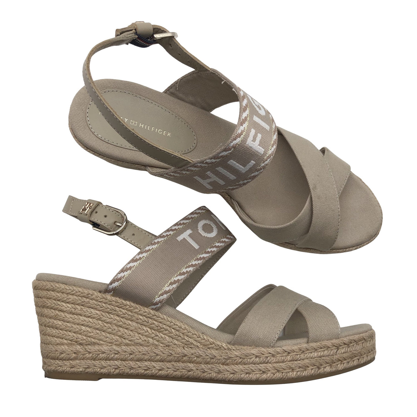 Unisex Tommy Hilfiger - Kiilkontsaga rihmikud, suurus 40 - Beige (1)