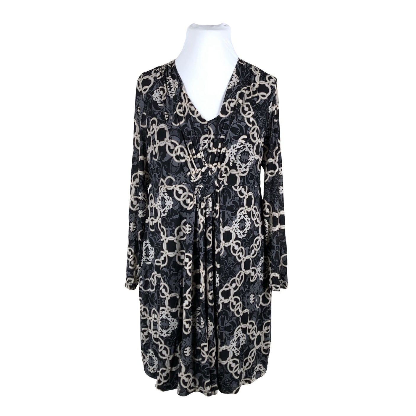 Unisex Taifun - Trikotaažist kleit, suurus 44 - Must (1)