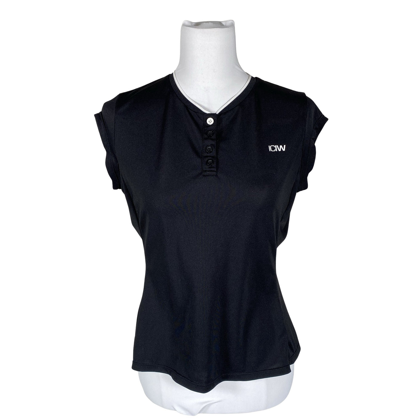 Unisex ICIW – Icaniwill - Polosärk, suurus 38 - Must (1)
