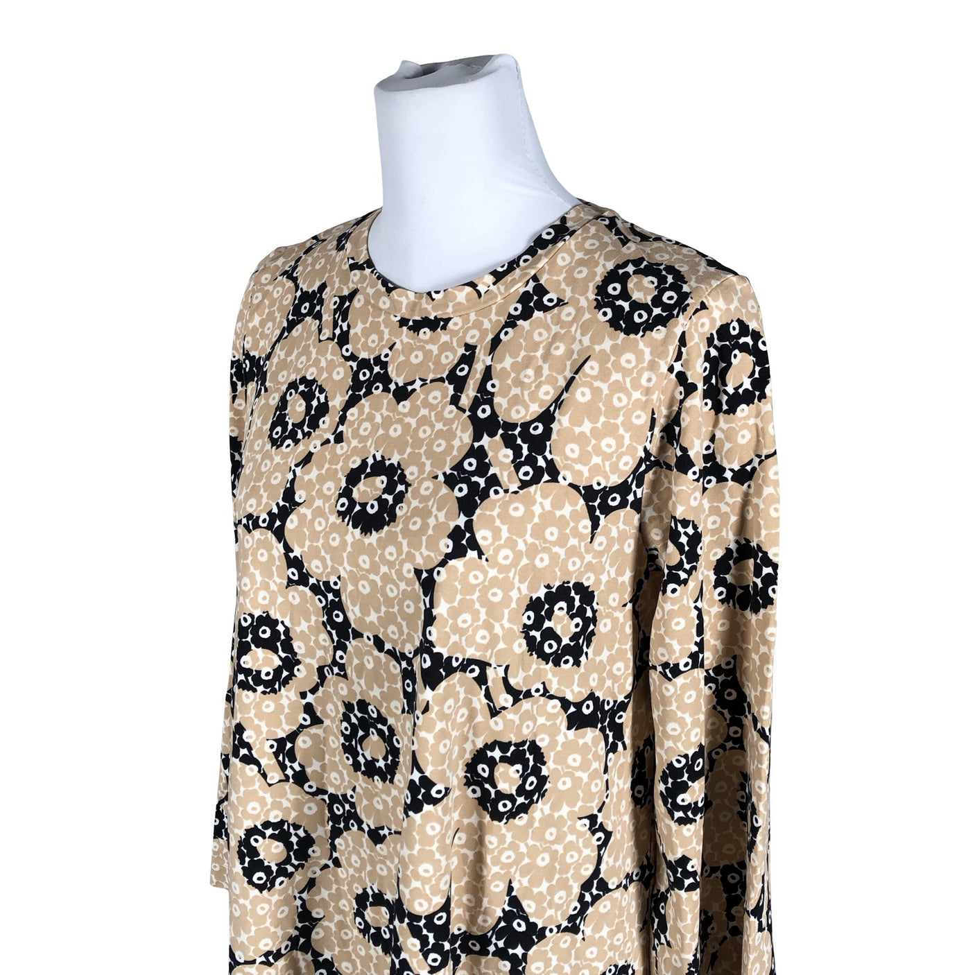 Unisex Marimekko - Trikotaažist kleit, suurus 38 - Beige (3)