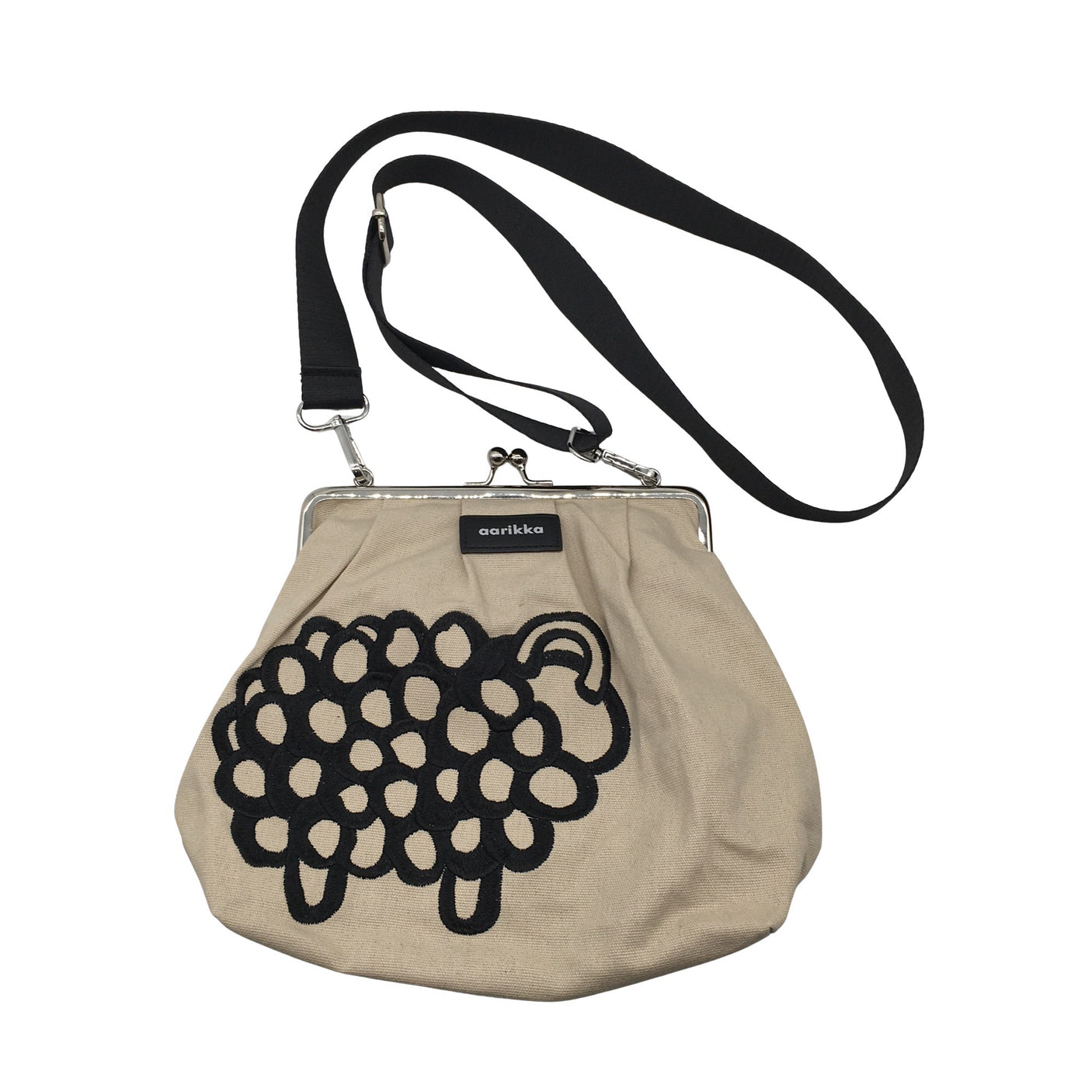 Unisex Aarikka - Õlakott, suurus Midi - Beige (1)