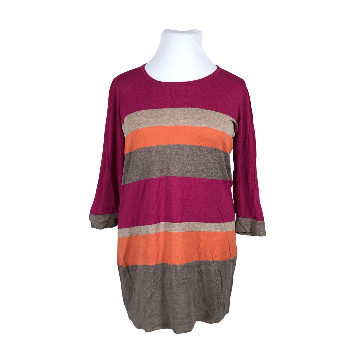Unisex S.T.I - Kootud tuunika, suurus 44 - Pruun (1)