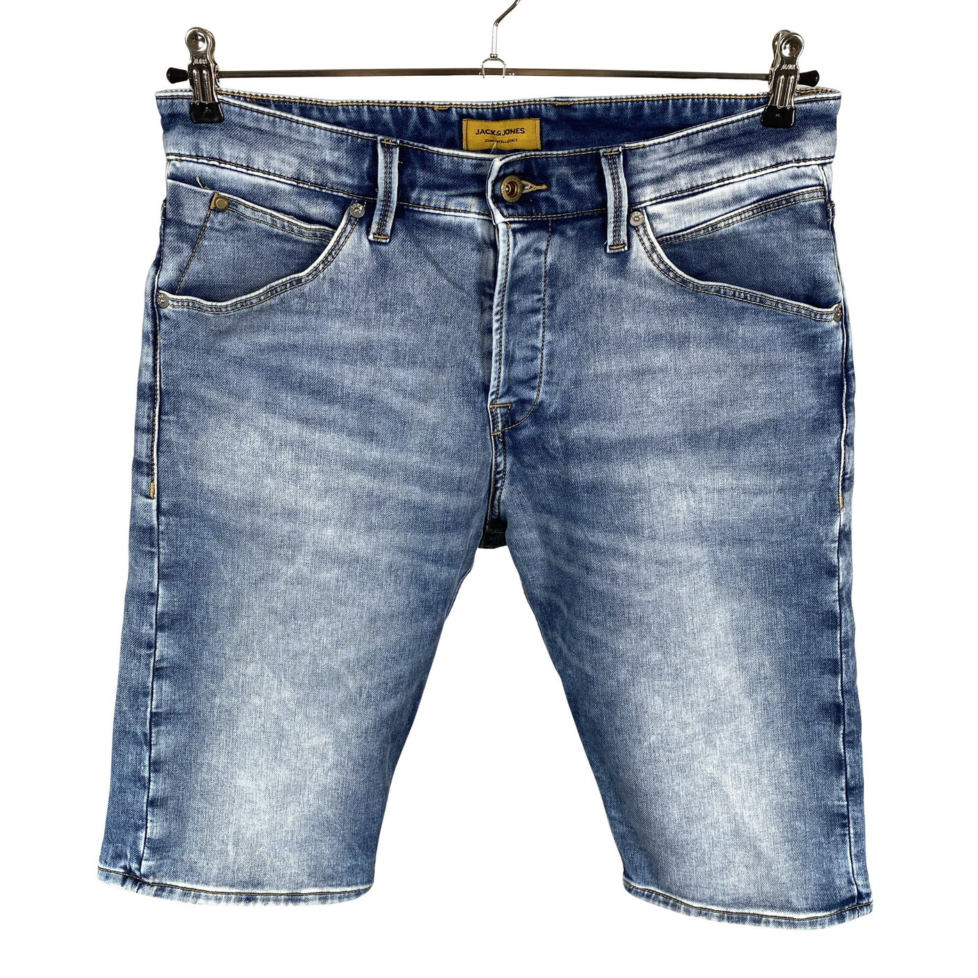 Unisex Jack & Jones - Teksast lühikesed püksid, suurus M - Sinine (1)