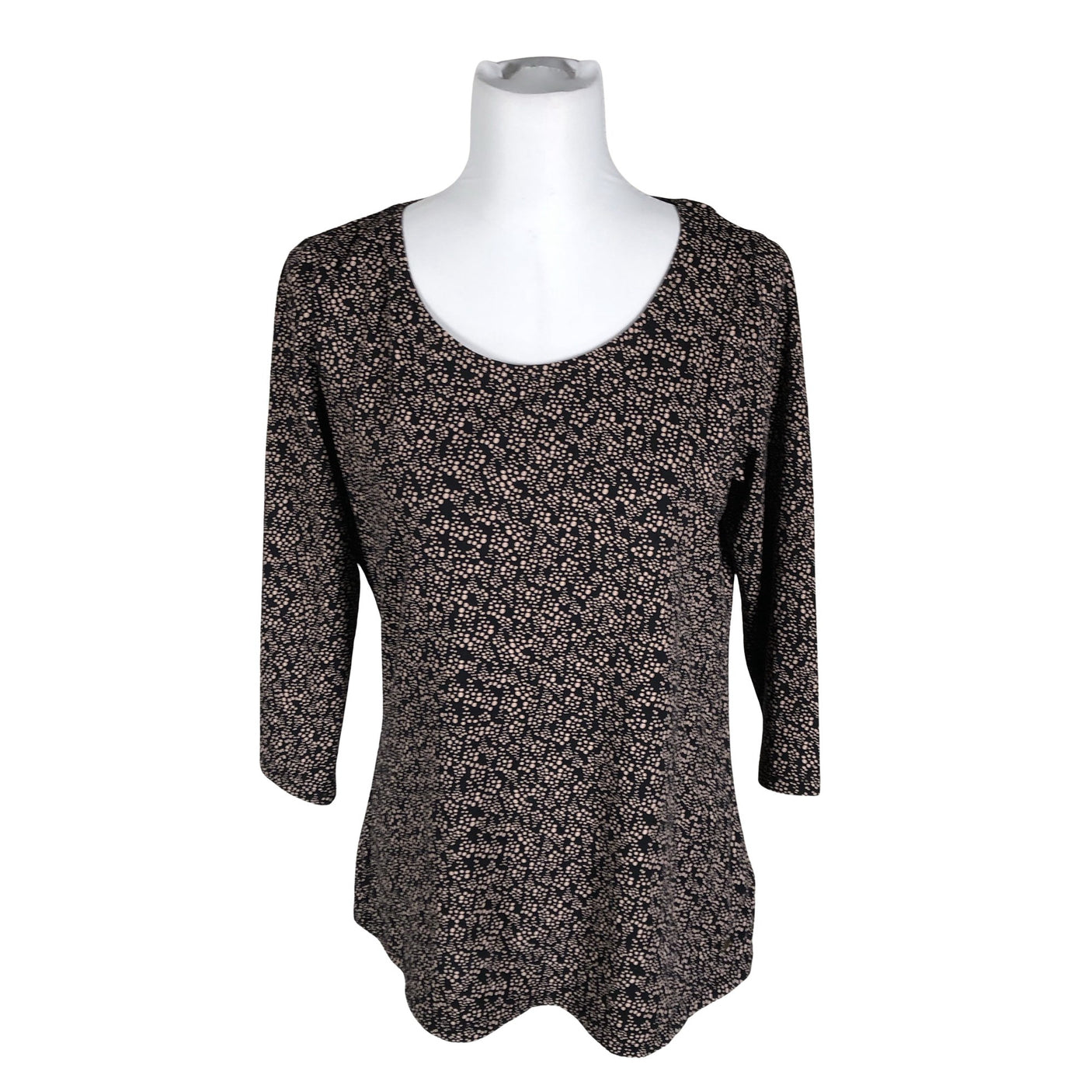 Unisex Esprit - Trikotaažist pluus, suurus 40 - Must (1)