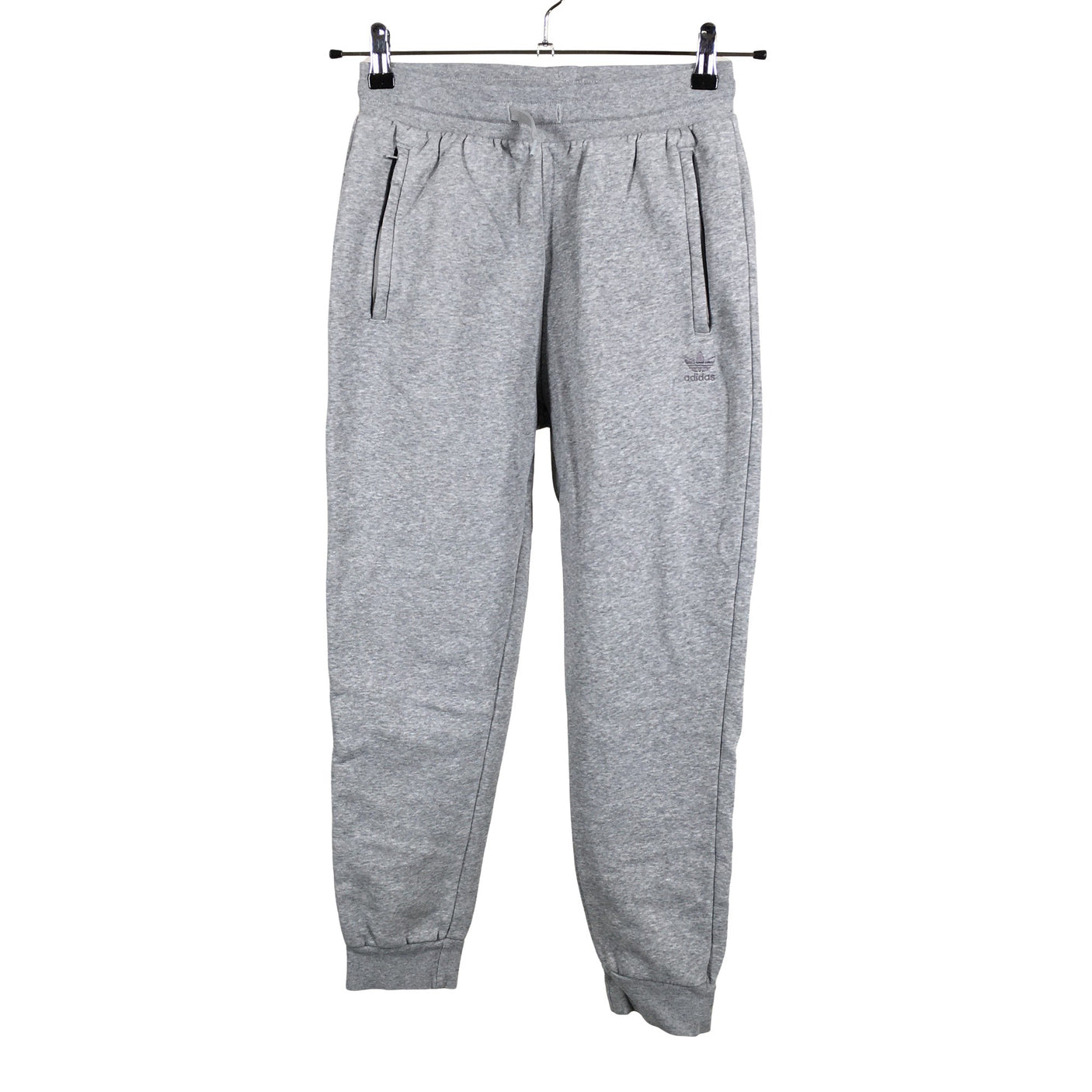 Unisex Adidas - Dressikangast püksid, suurus 158 - 164 - Hall (1)