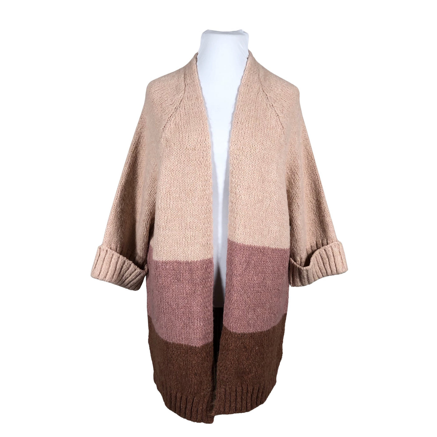 Unisex Bohemiana - Kardigan, suurus 42 - Heleroosa (1)