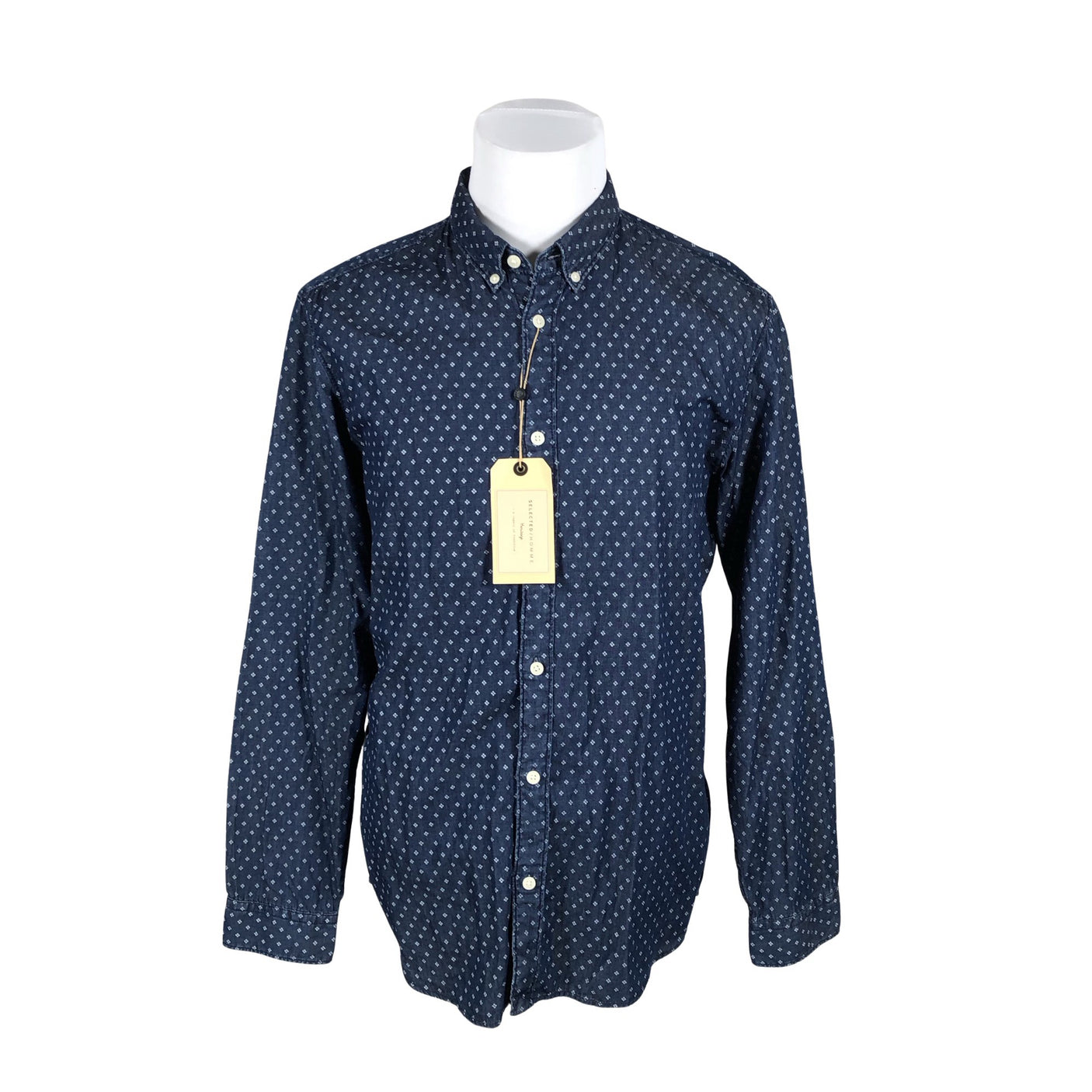 Unisex Selected - Triiksärk, suurus XL - Sinine (1)