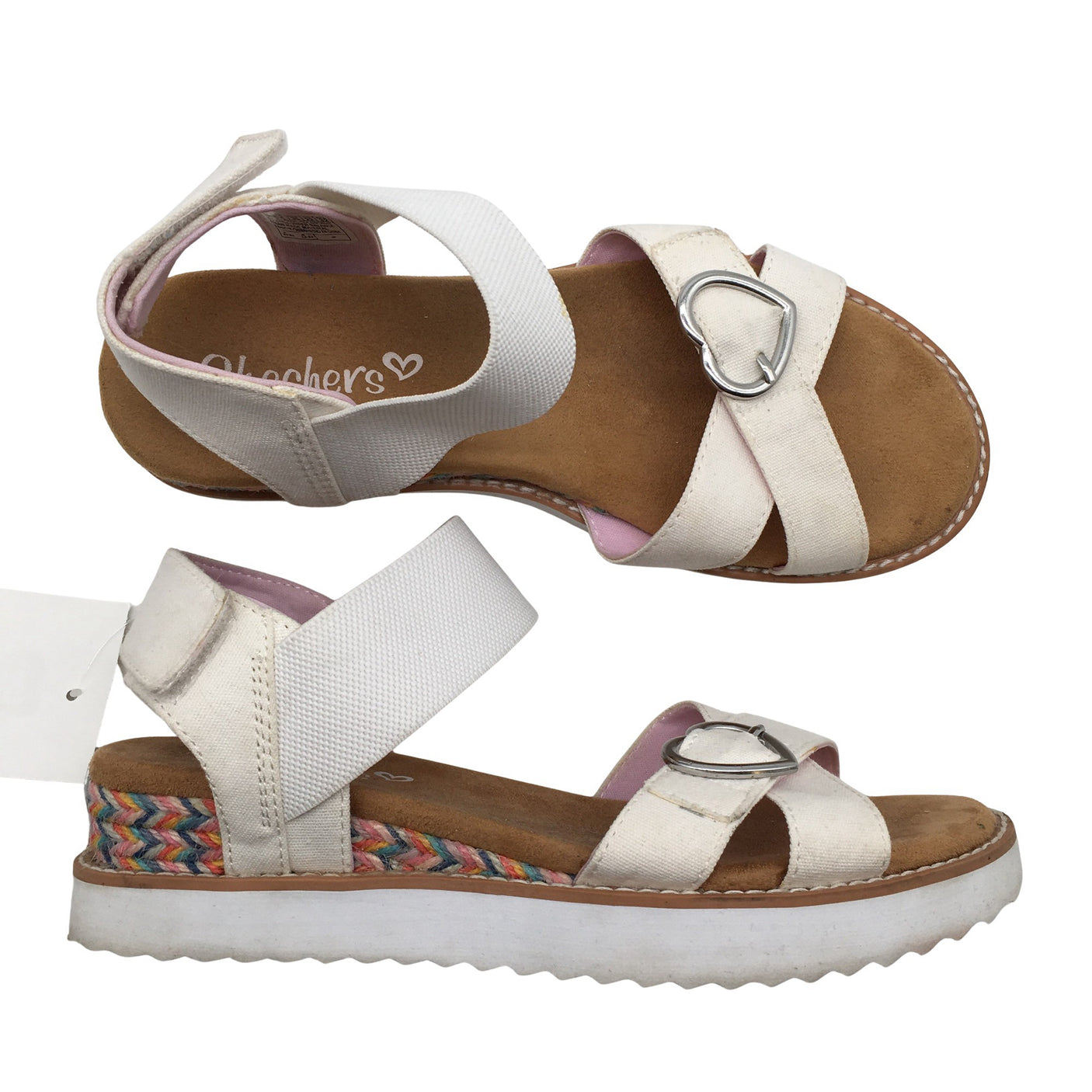 Unisex Skechers - Rihmikud, suurus 35 - Valge (1)