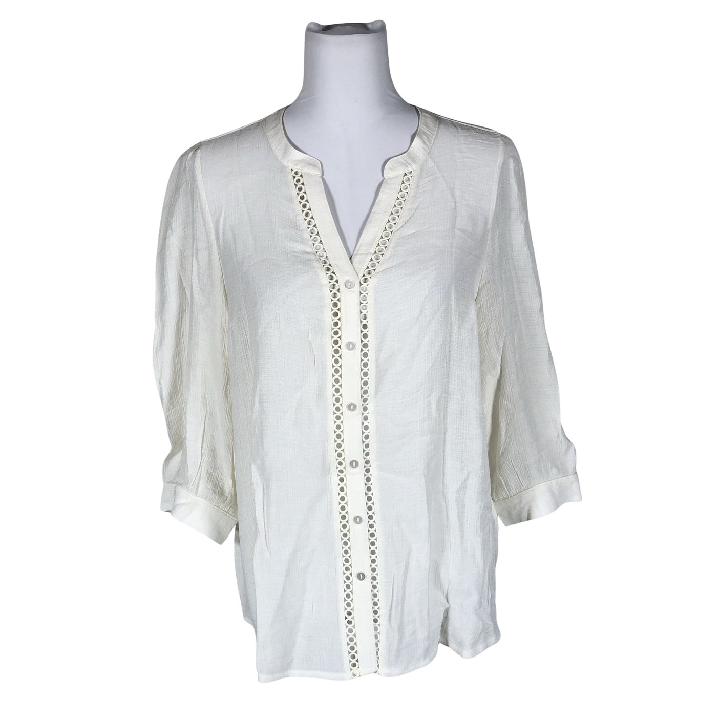 Unisex Free Quent - Pluus, suurus 38 - Looduslik valge (1)