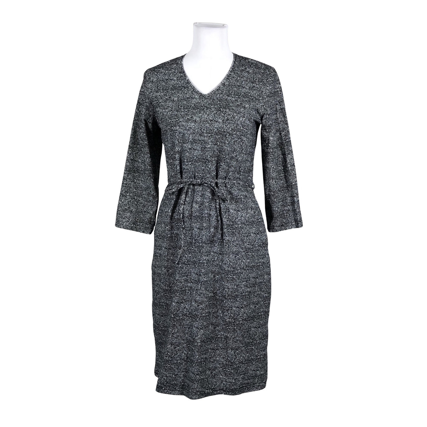 Unisex Nanso - Trikotaažist kleit, suurus 36 - Must (1)