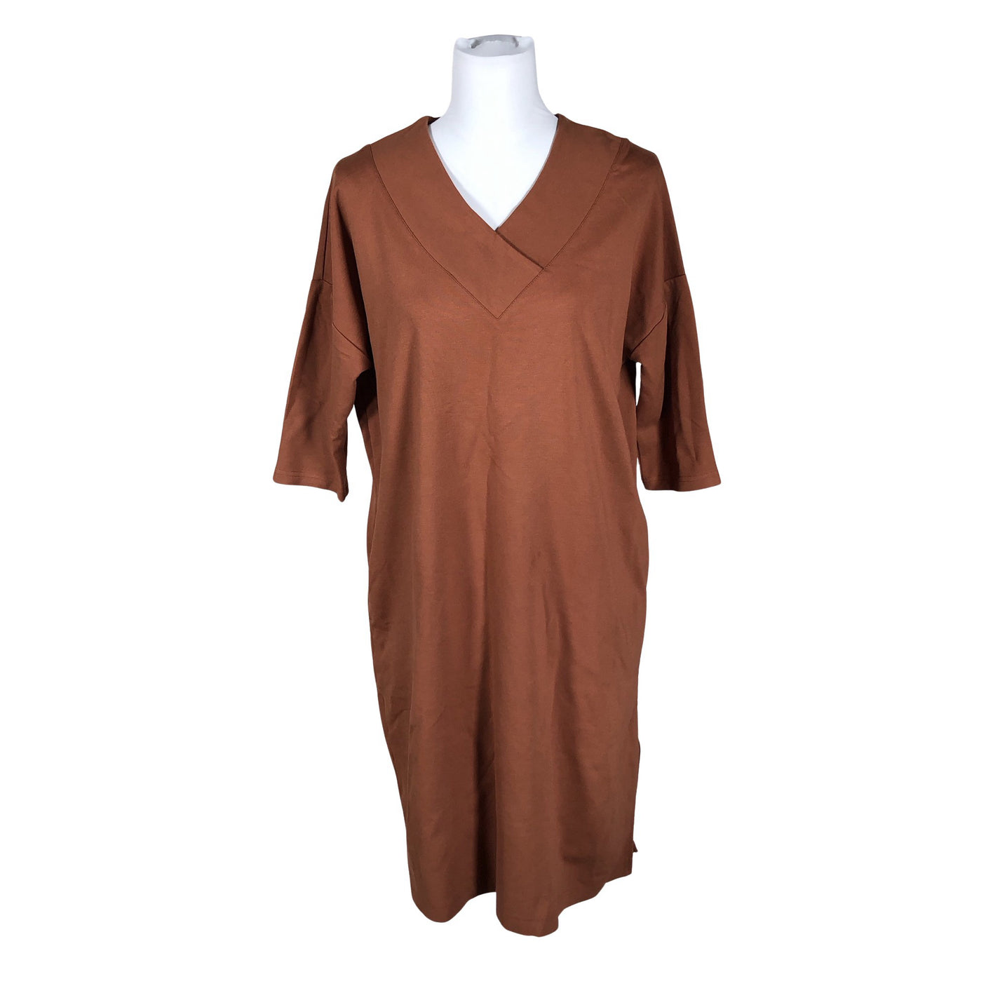 Unisex Umu - Trikotaažist kleit, suurus 40 - Pruun (1)