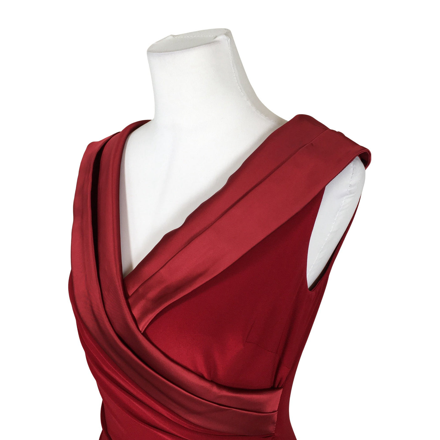 Unisex Lauren Ralph Lauren - Pidulik kleit, suurus 36 - Veinipunane (3)