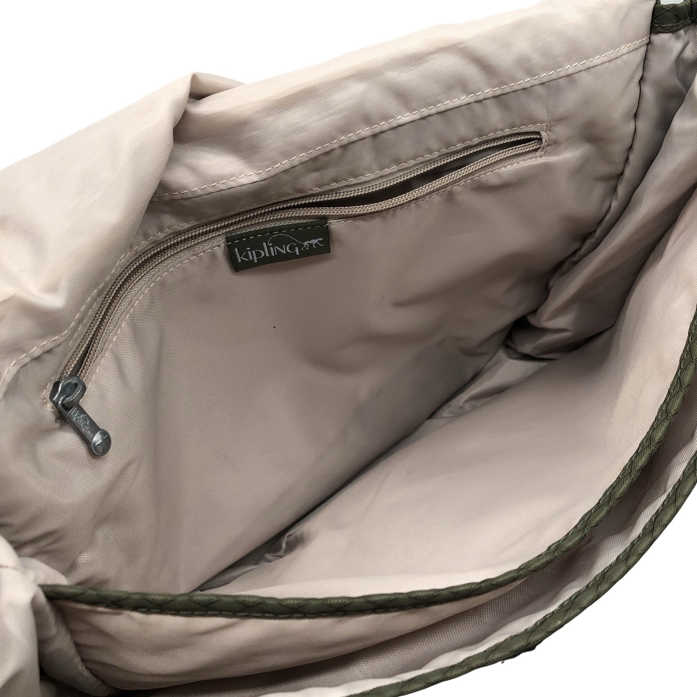 Unisex Kipling - Õlakott, suurus Maxi - Roheline (4)