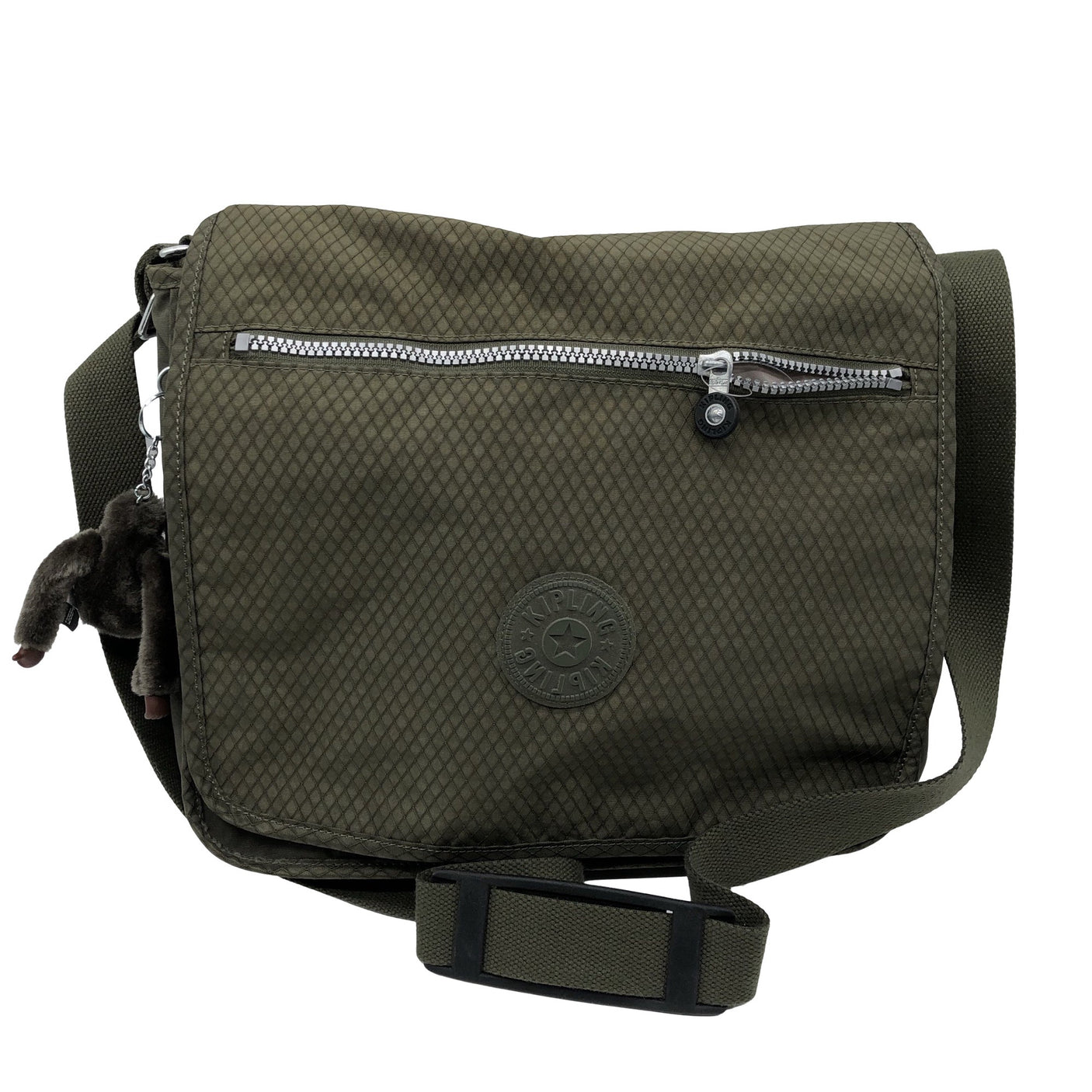Unisex Kipling - Õlakott, suurus Maxi - Roheline (1)