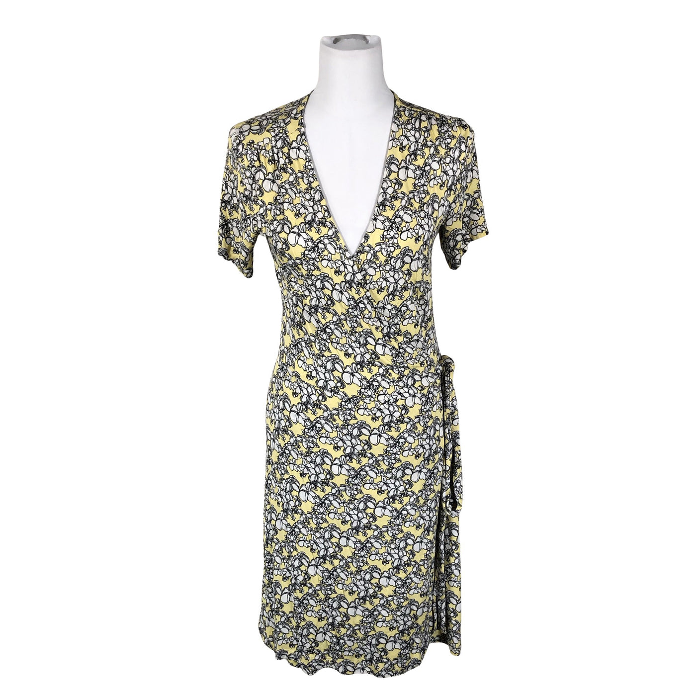 Unisex me&i - Trikotaažist kleit, suurus 36 - Valge (1)