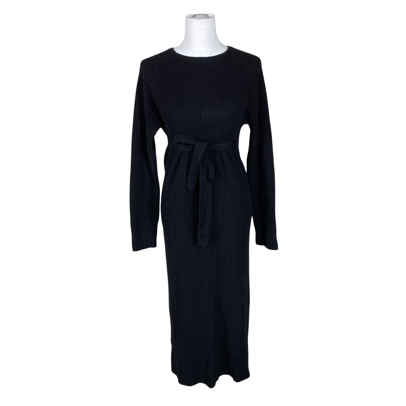 Unisex Andiata - Kootud kleit, suurus 38 - Must (1)