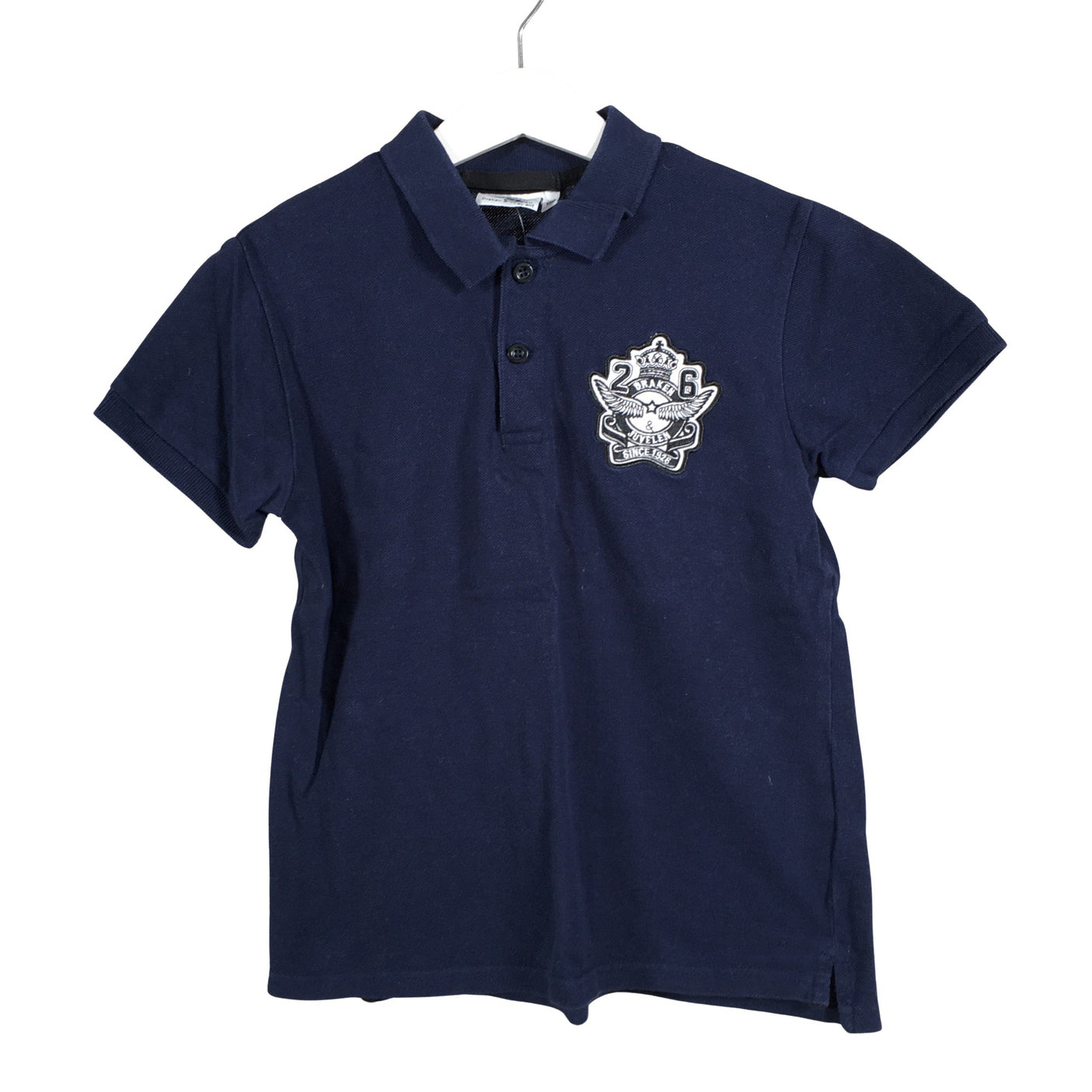 Unisex Draken & Juvelen - Polosärk, suurus 122 - 128 - Sinine (1)