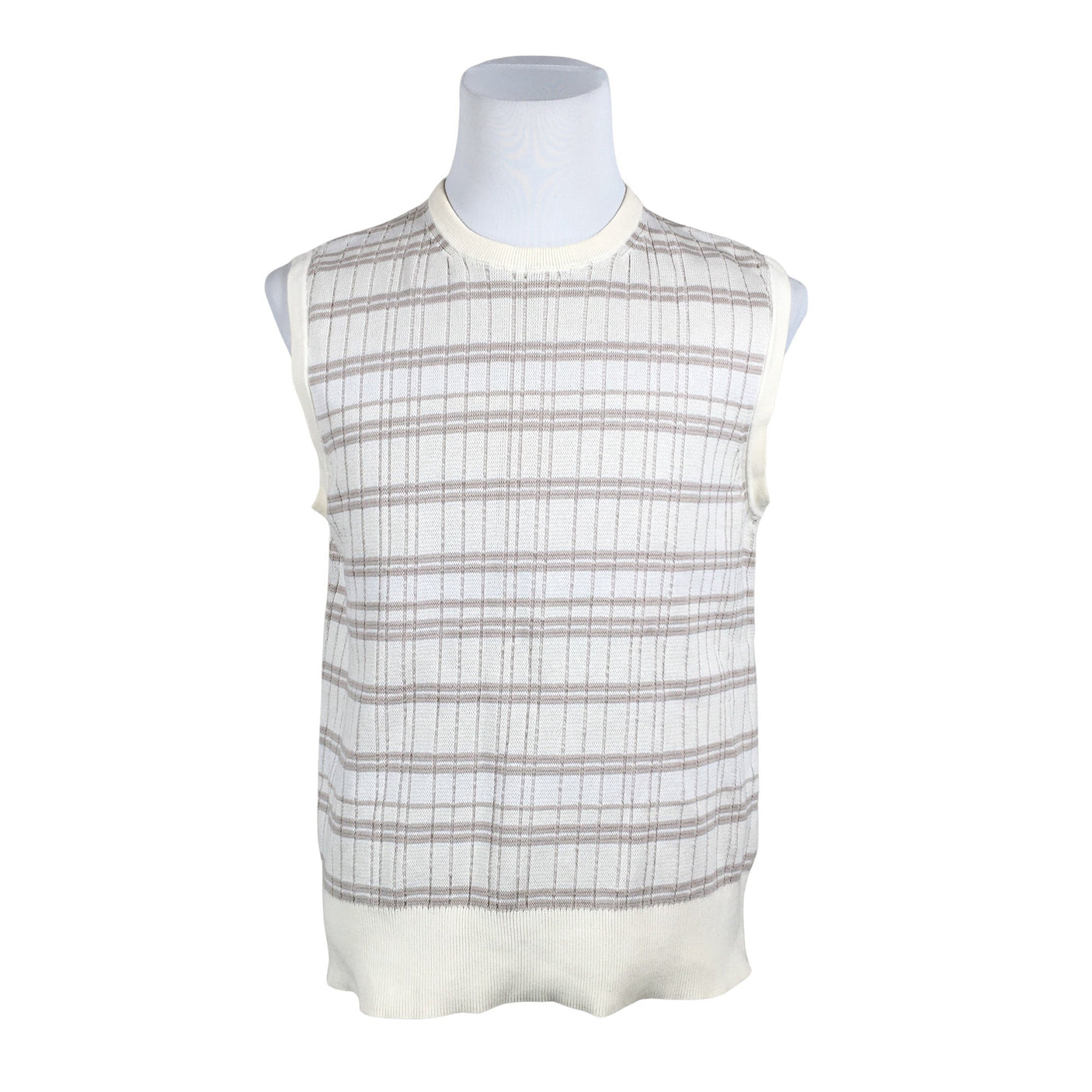 Unisex COS - Kootud vest, suurus M - Beige (1)