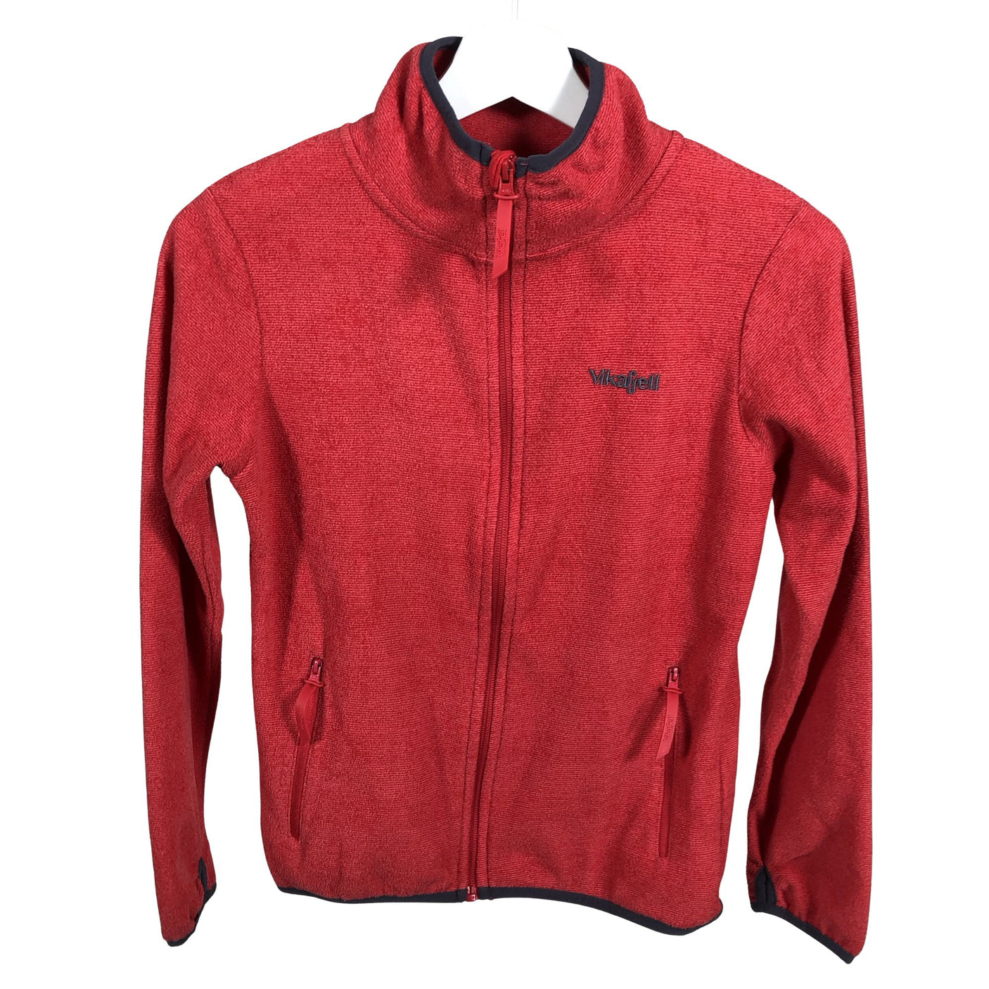 Unisex Vikajell - Fliisjakk, suurus 146 - 152 - Punane (1)