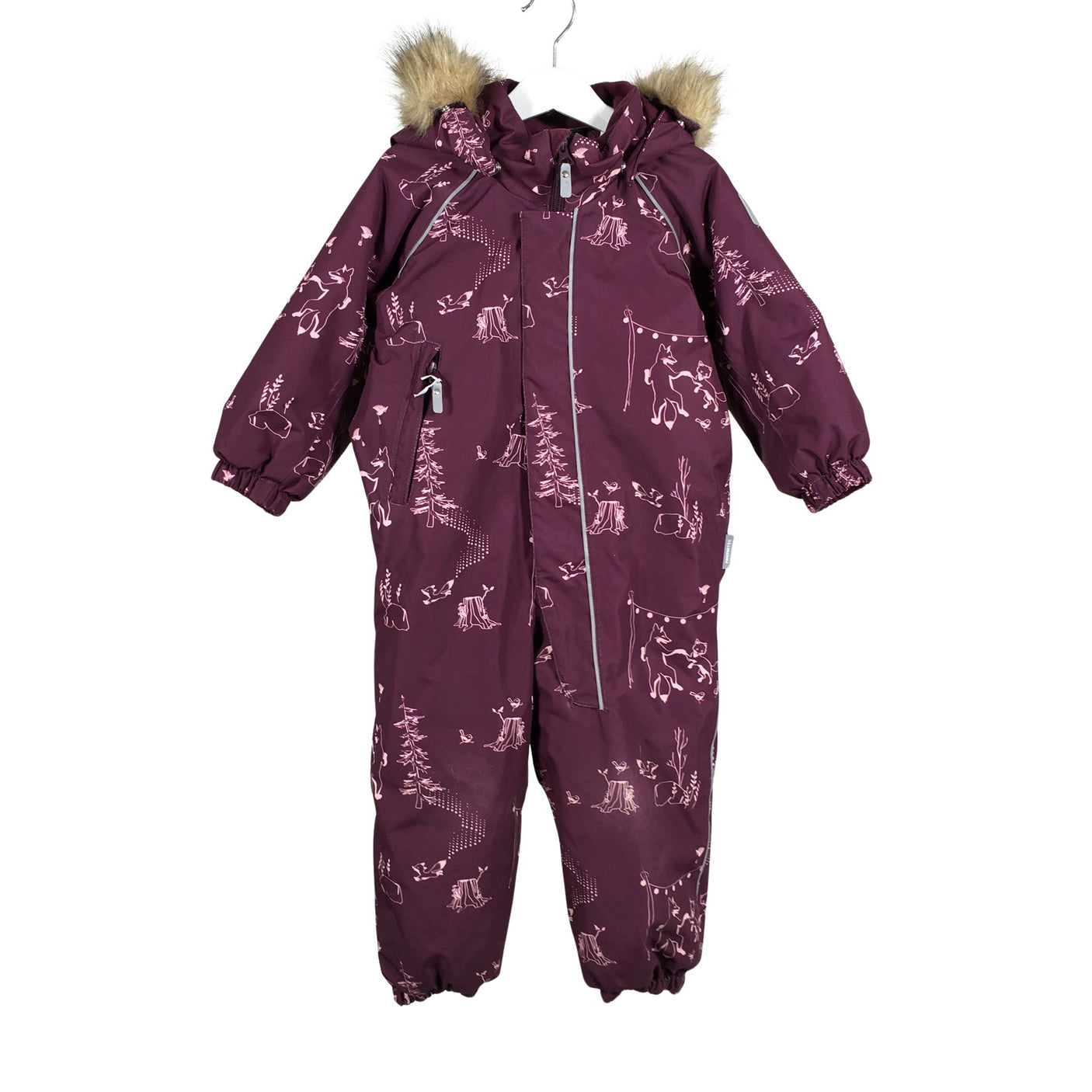 Unisex Reima - Talvekombinesoon, suurus 92 - 98 - Lilla (1)
