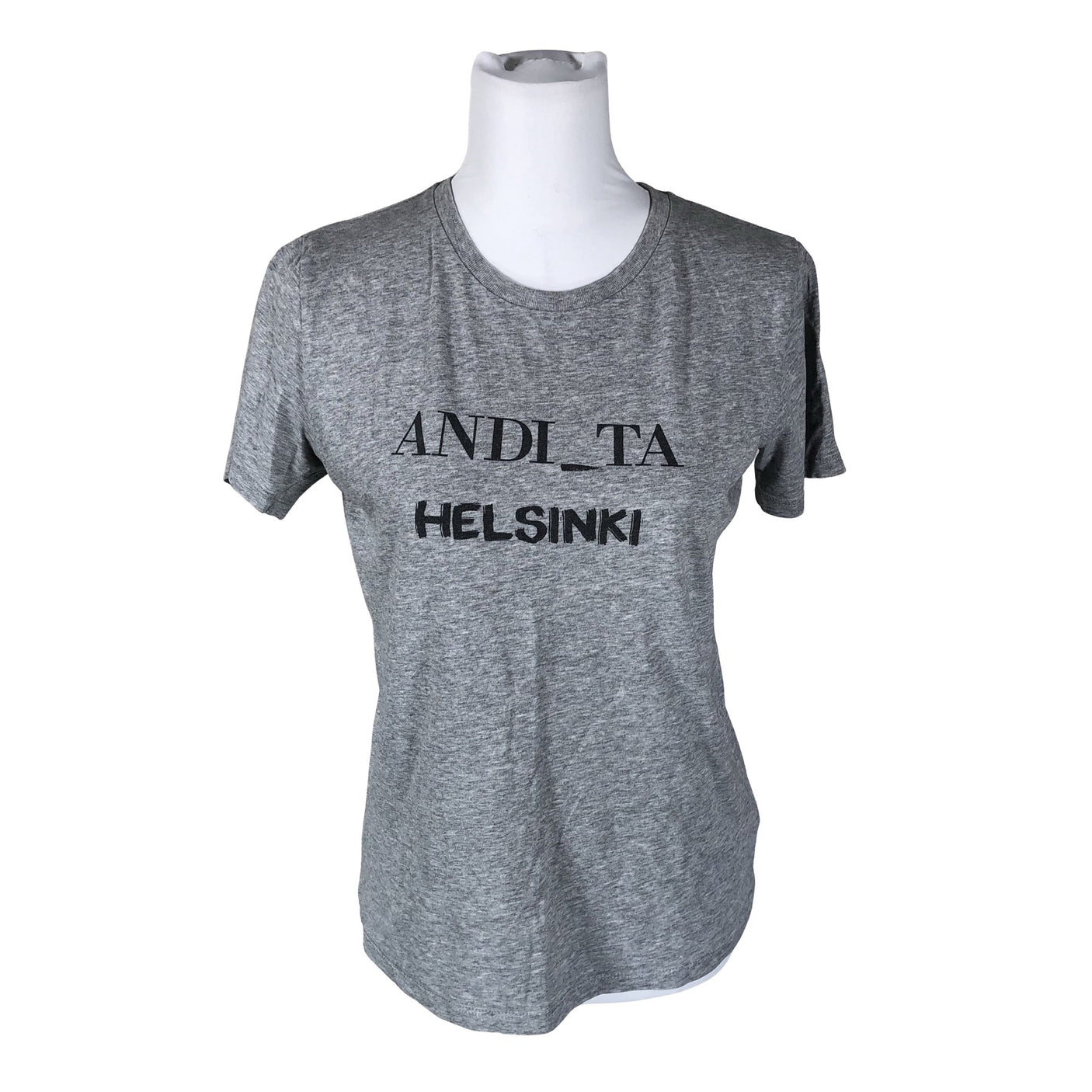 Unisex Andiata - T-särk, suurus 34 - Hall (1)