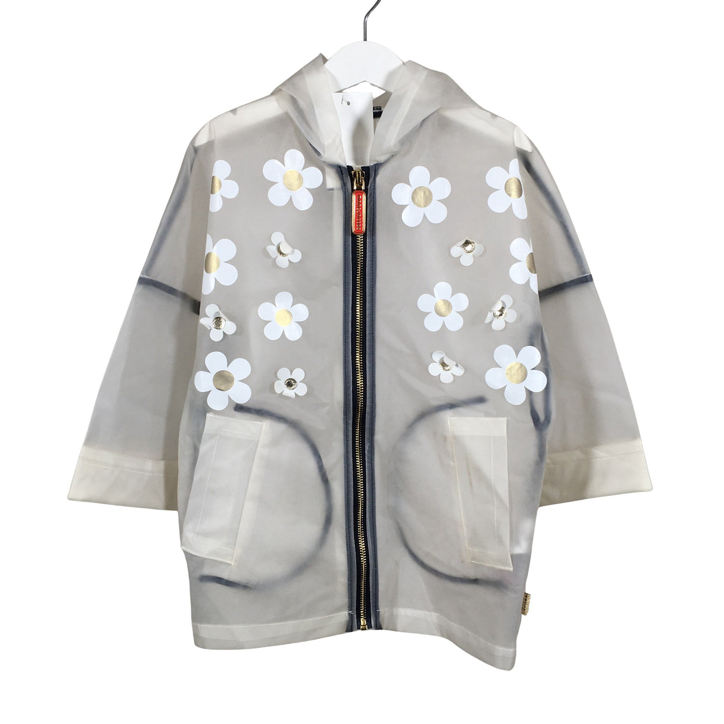 Unisex Little Marc Jacobs - Vihmajope, suurus 104 - 110 - Valge (1)