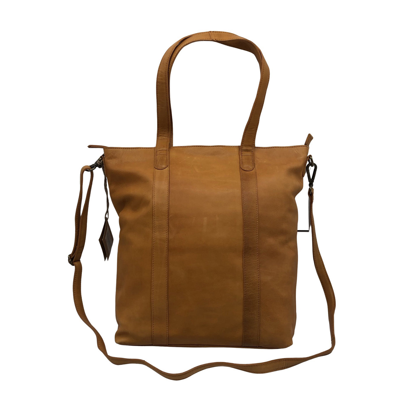 Unisex Gusti Leder - Käekott, suurus Maxi - Pruun (1)