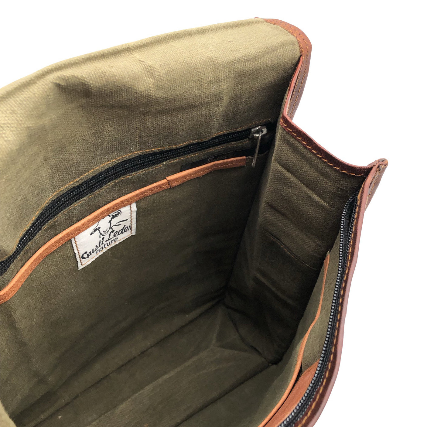 Unisex Gusti Leder - Seljakott, suurus Ei kokoa - Pruun (2)