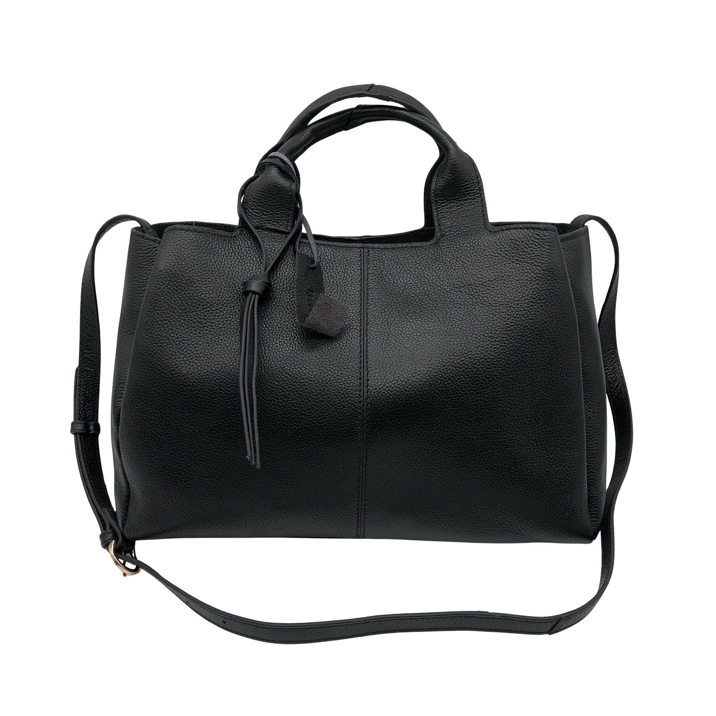 Unisex Zign - Käekott, suurus Midi - Must (1)