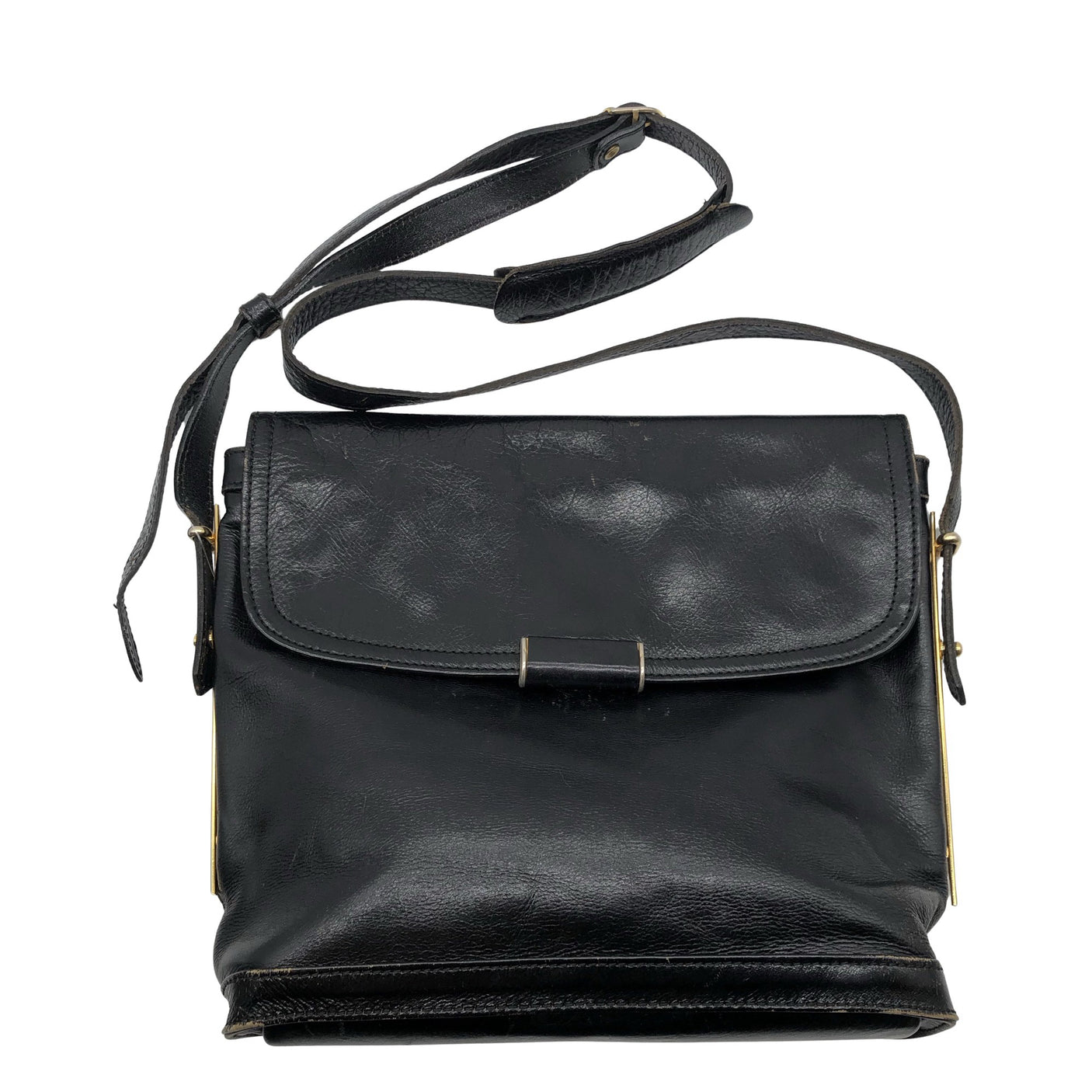 Unisex Three Bags - Õlakott, suurus Midi - Must (1)