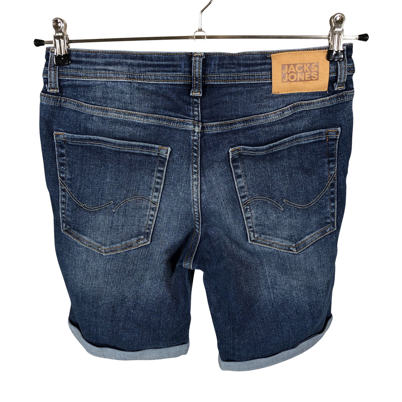 Unisex Jack & Jones - Teksast lühikesed püksid, suurus 164 - 170 - Sinine (2)