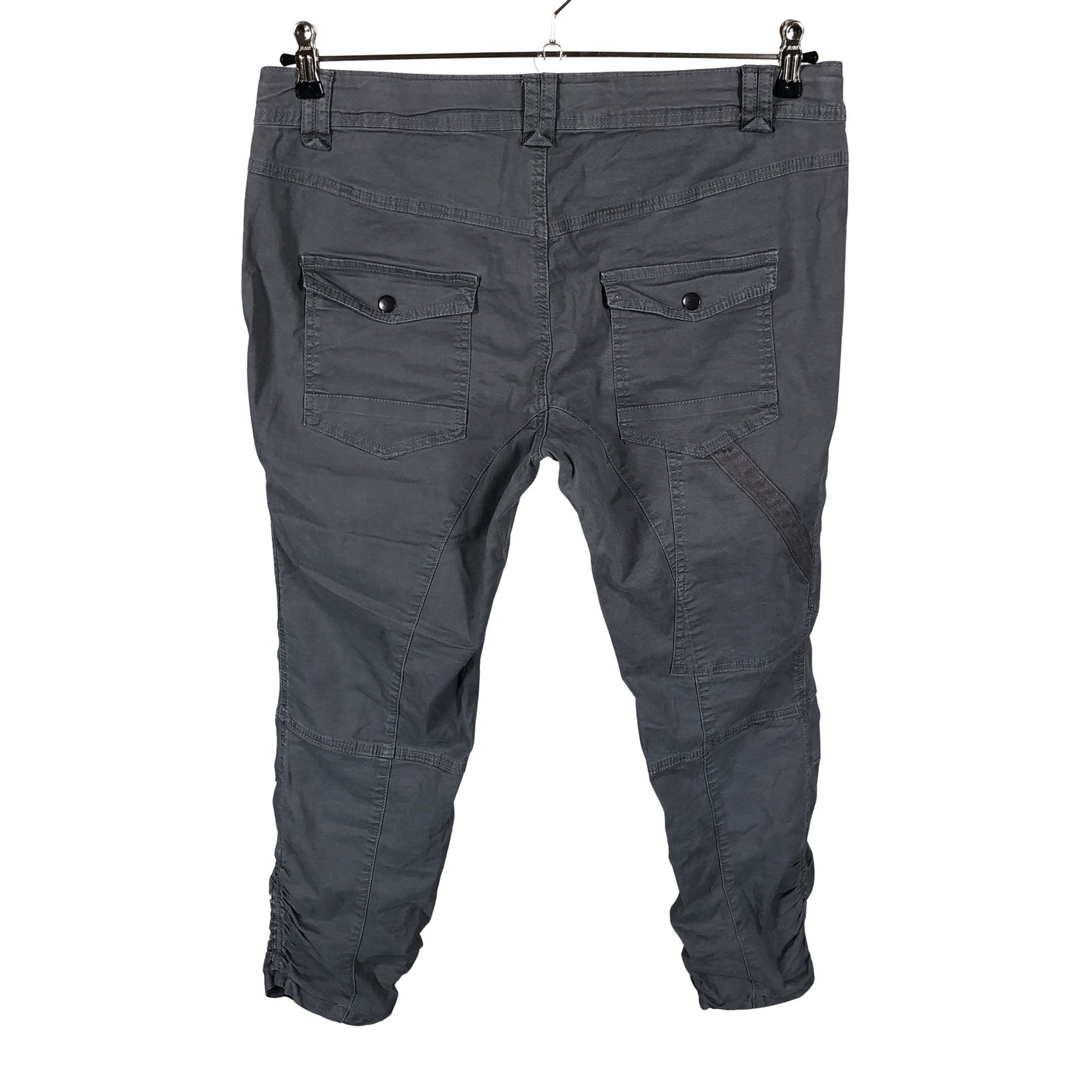Unisex Zizzi - Mittevenivad püksid, suurus 42 - Hall (2)