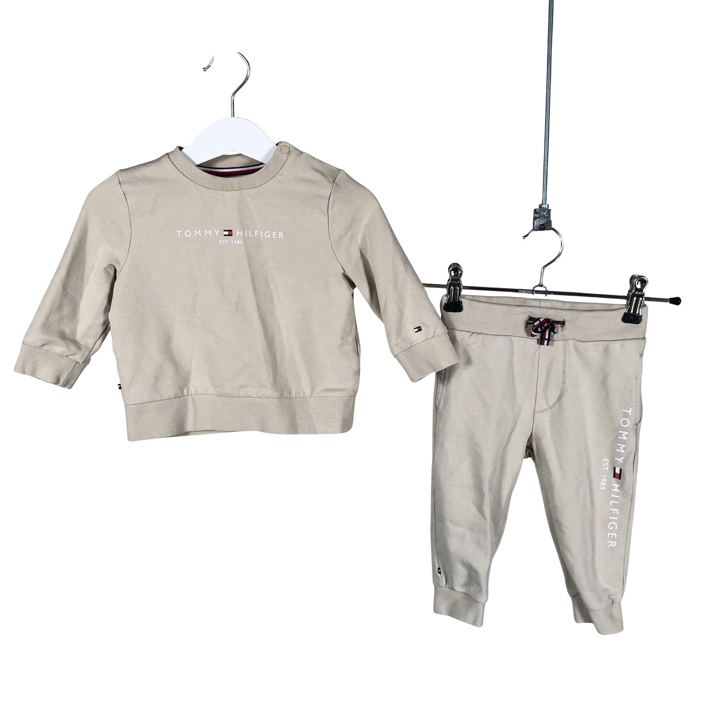 Unisex Tommy Hilfiger - Dressikangast pluus, suurus 68 - 74 - Beige (1)