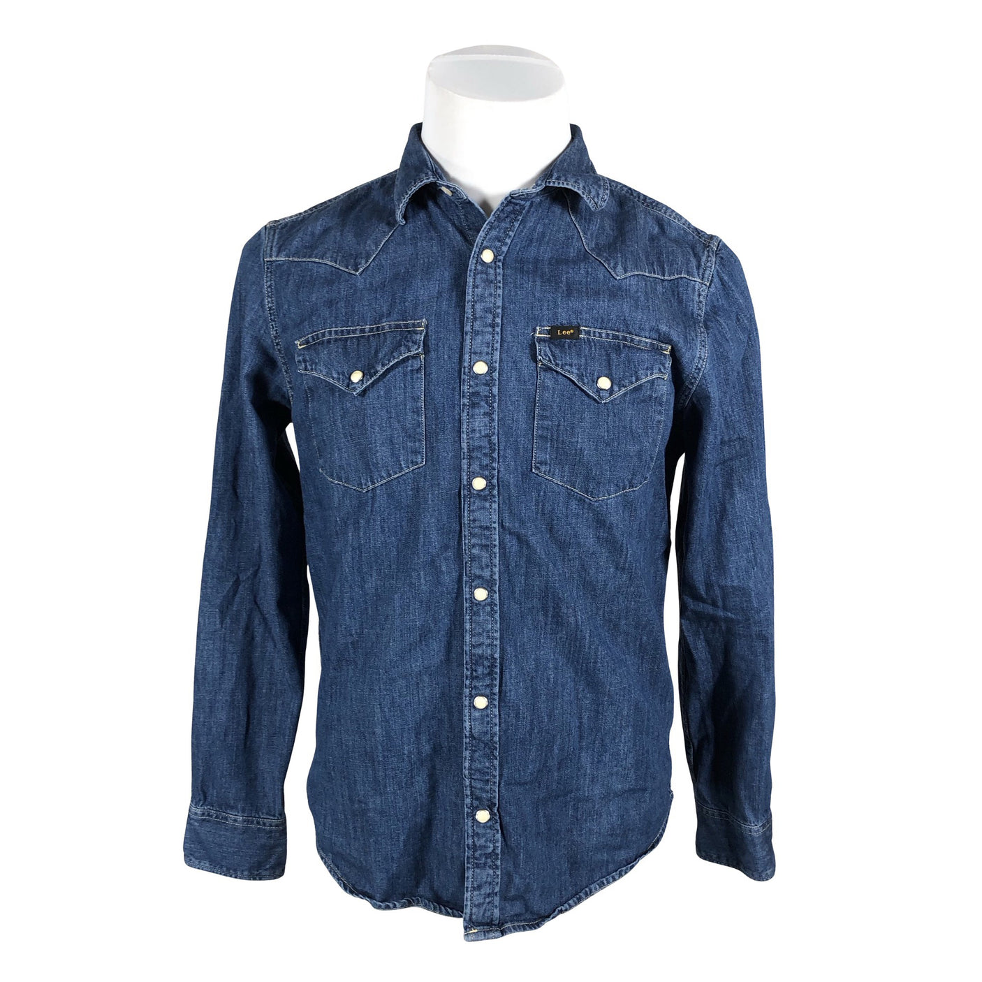 Unisex Lee - Teksasärk, suurus M - Sinine (1)