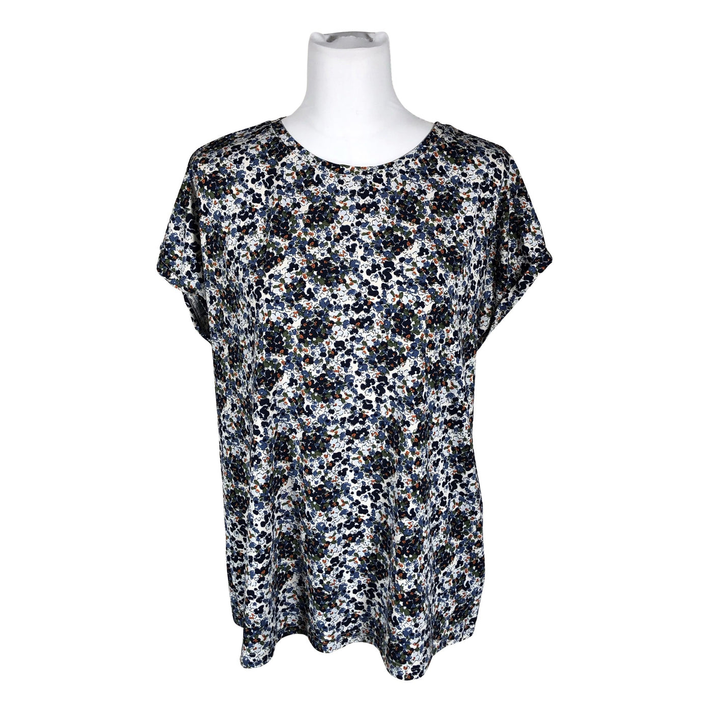 Unisex Fransa - T-särk, suurus 40 - Sinine (1)
