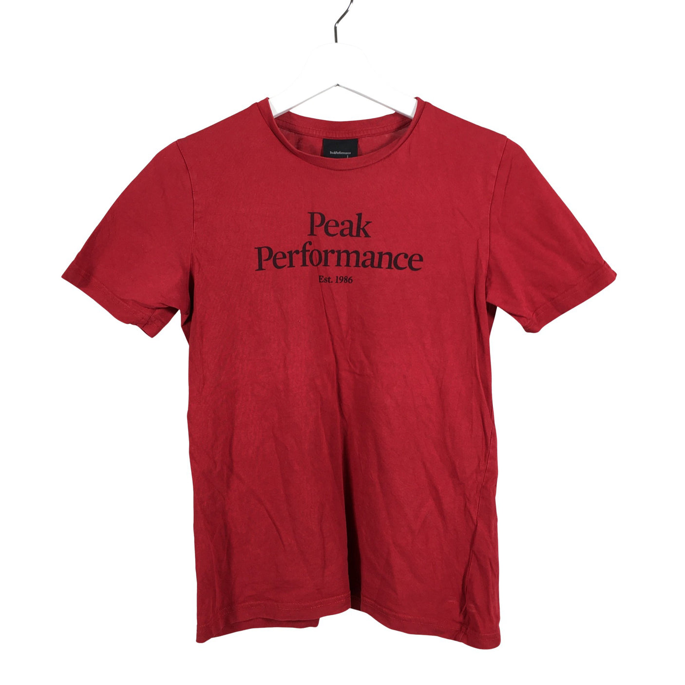 Unisex Peak Performance - T-särk, suurus 158 - 164 - Punane (1)