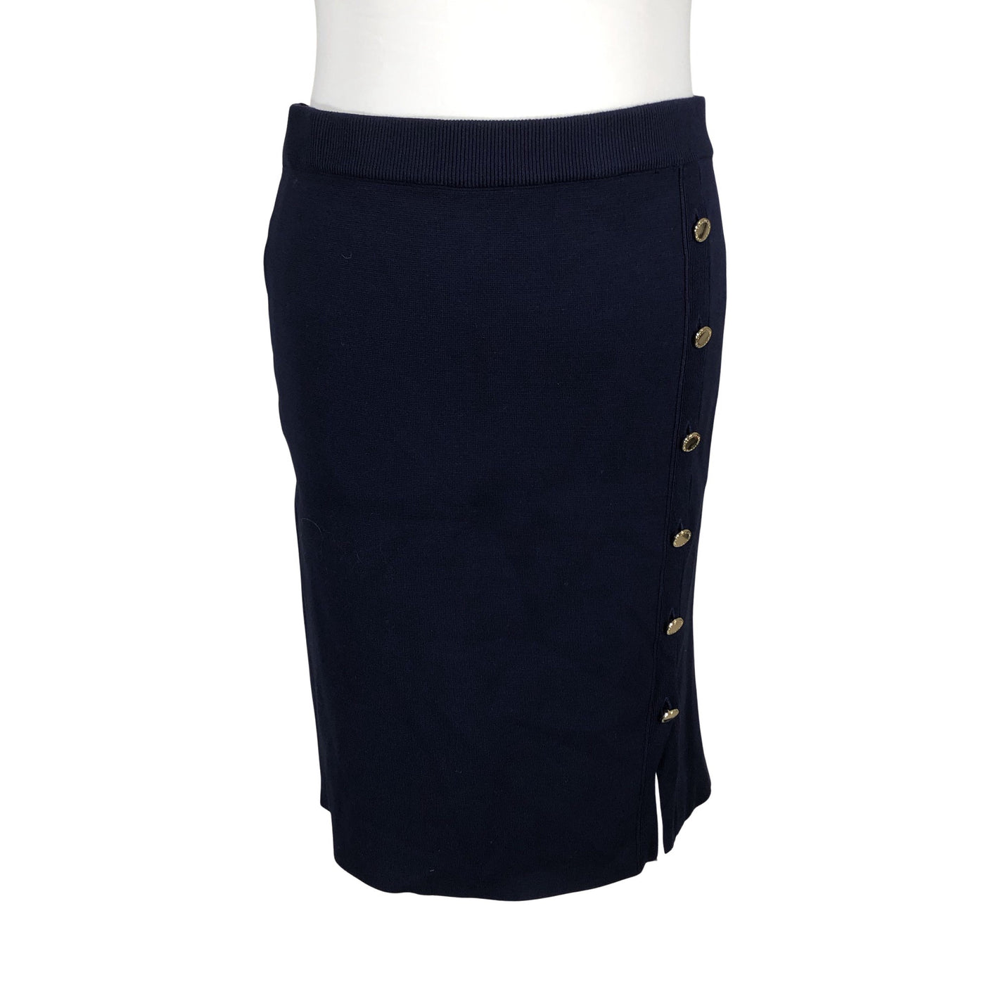 Unisex Lindex - Kootud seelik, suurus 44 - Sinine (1)