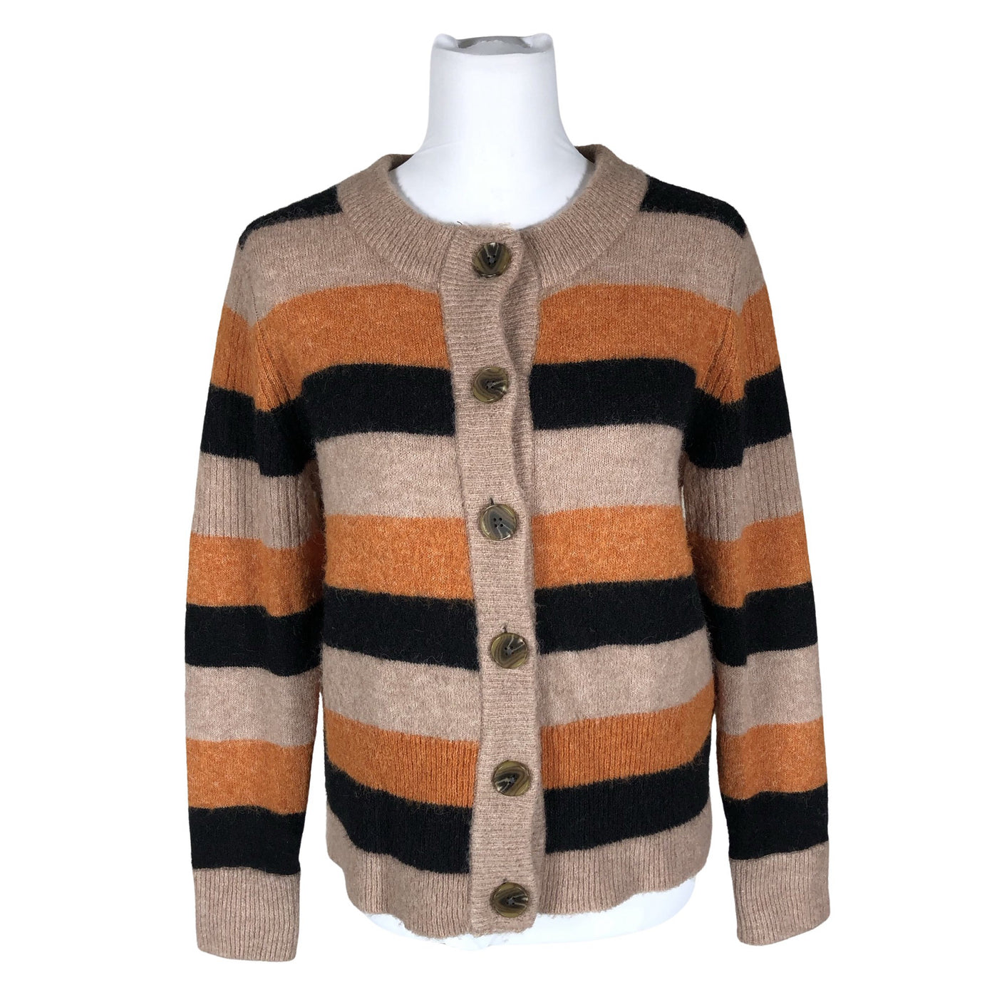 Unisex Selected - Kardigan, suurus 40 - Pruun (1)