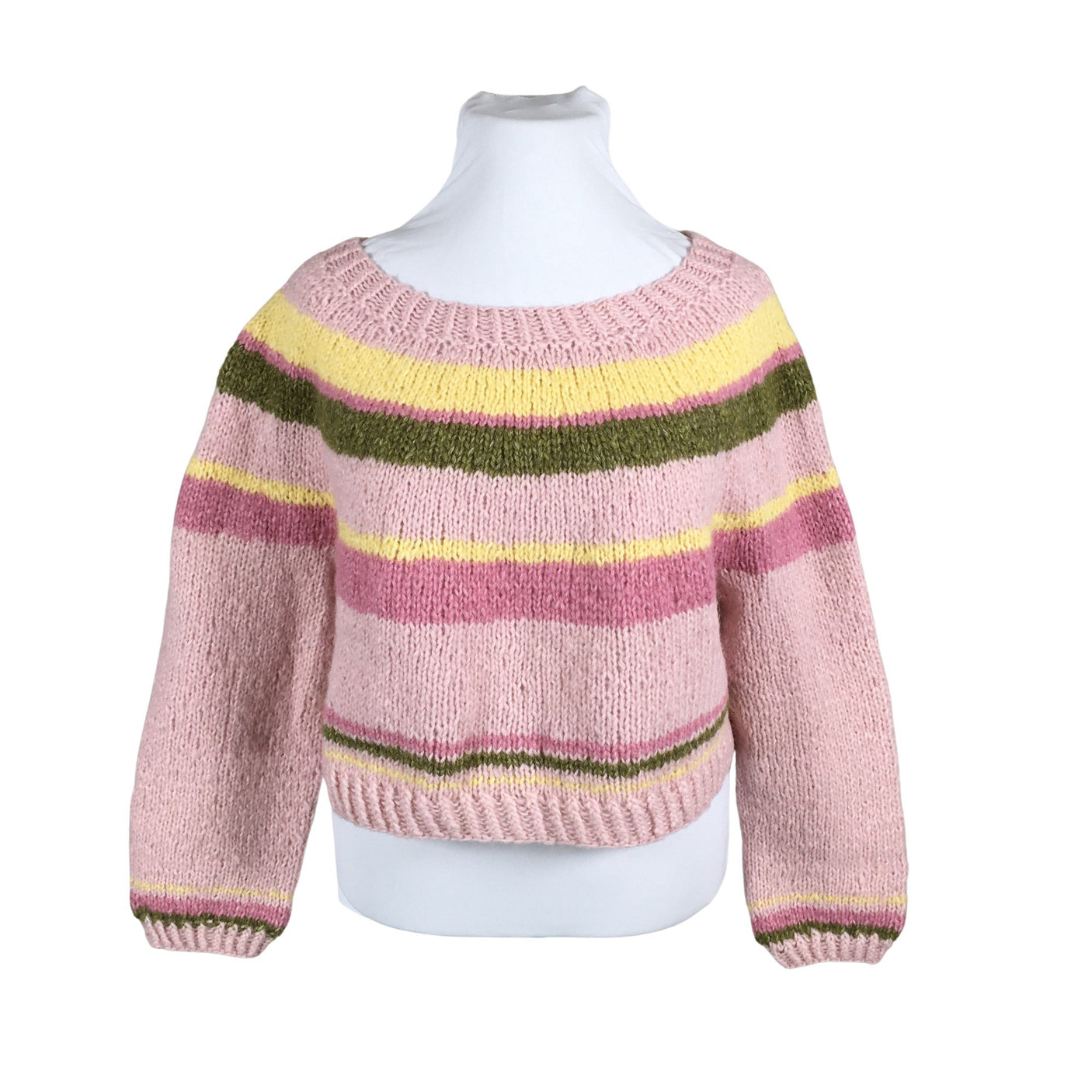 Unisex Handmade - Kampsun, suurus 42 - Heleroosa (1)