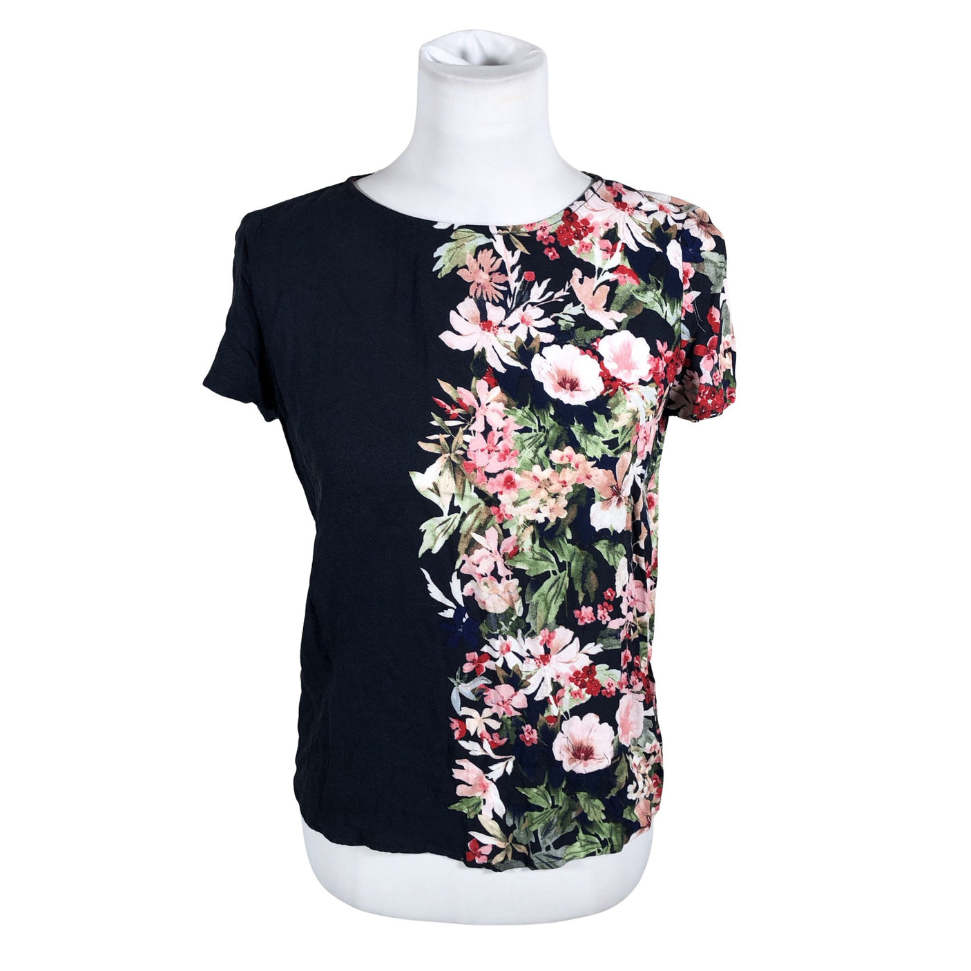 Unisex Esprit - Lühikeste käistega pluus, suurus 34 - Sinine (1)