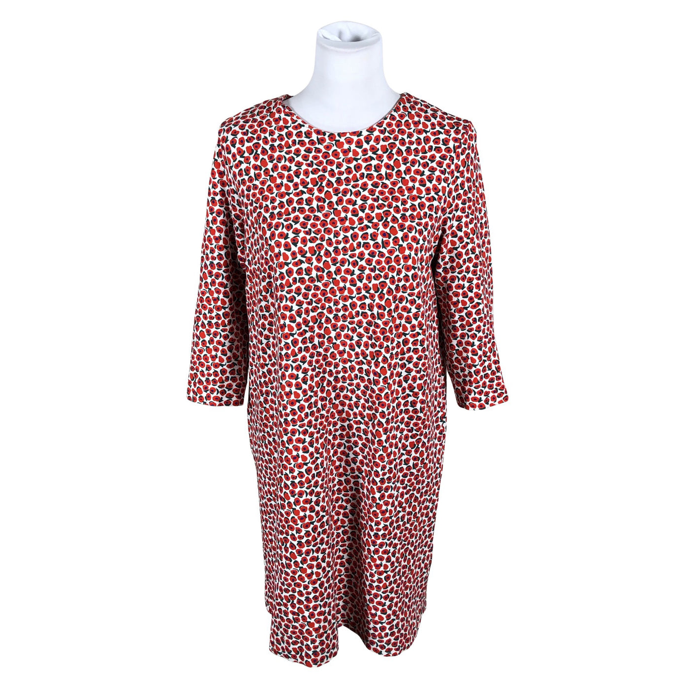Unisex Marimekko - Trikotaažist kleit, suurus 38 - Punane (1)