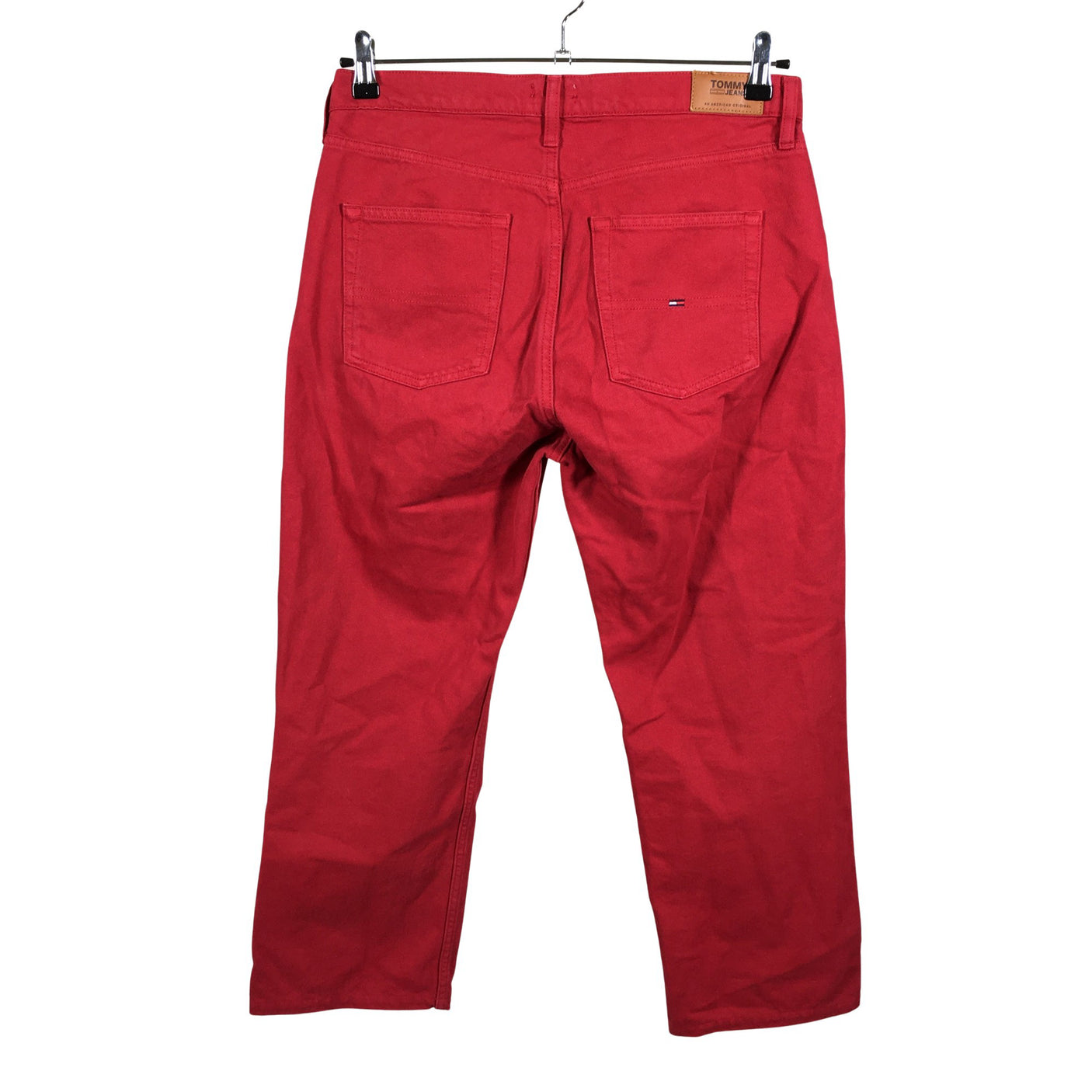 Unisex Tommy Jeans (Tommy Hilfiger) - Teksad, suurus W30 - Punane (2)