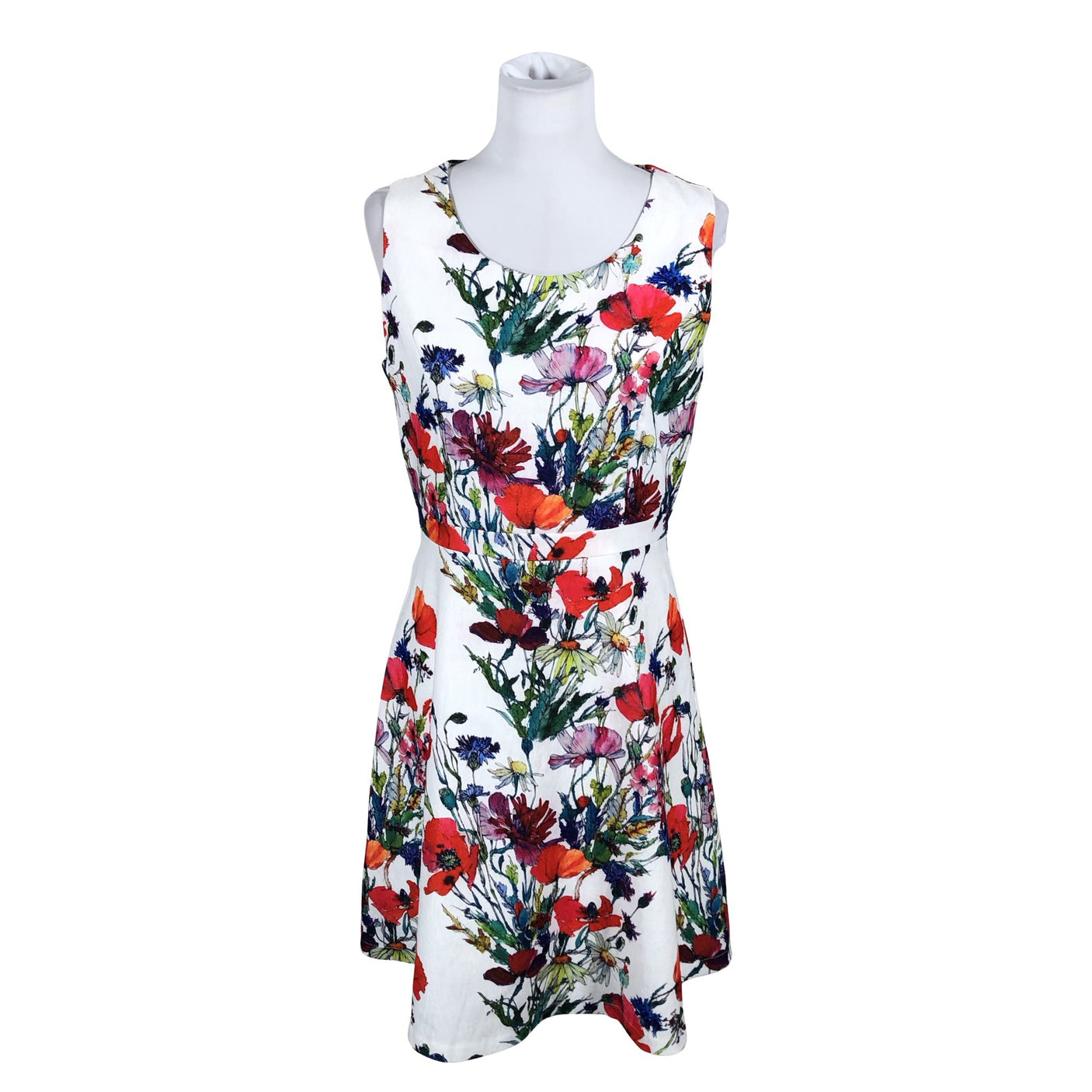 Unisex Smashed Lemon - Mitteveniv kleit, suurus 40 - Valge (1)