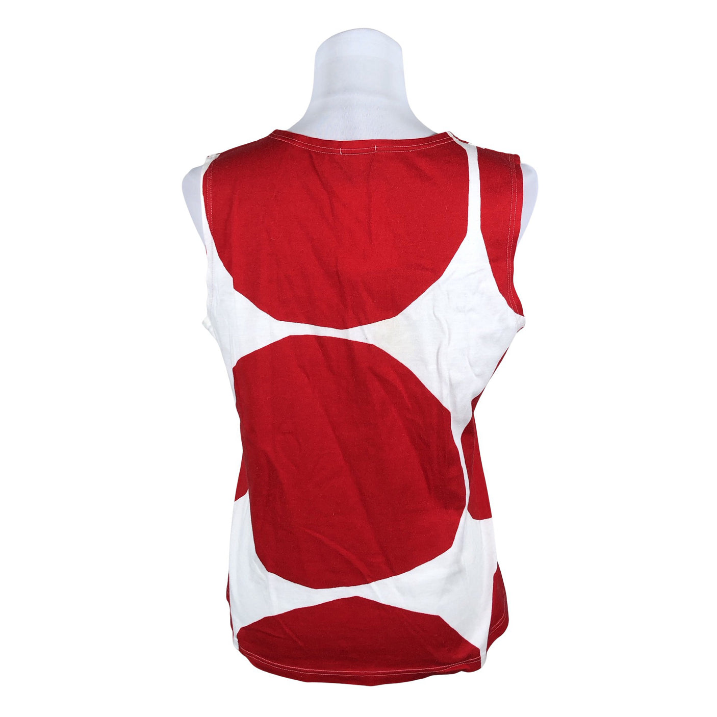Unisex Marimekko - Trikotaažist topp, suurus 40 - Punane (2)
