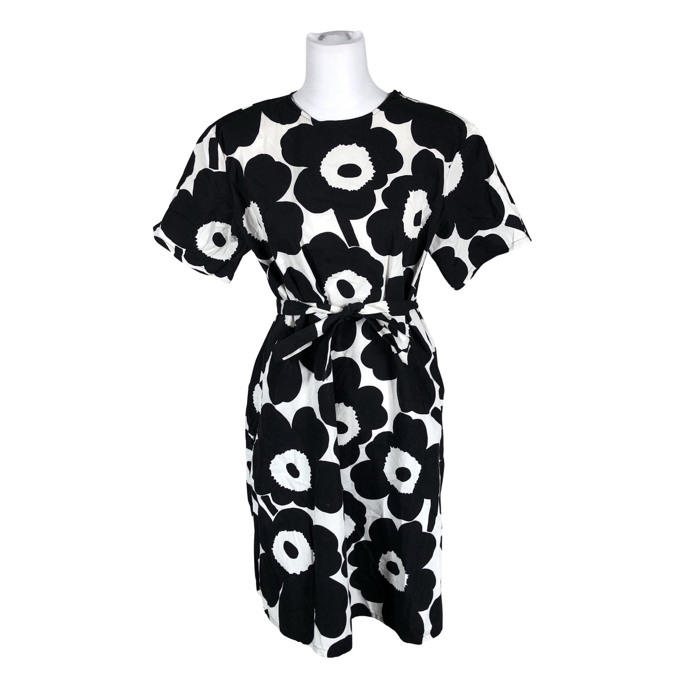 Unisex Marimekko - Mitteveniv kleit, suurus 38 - Must (1)
