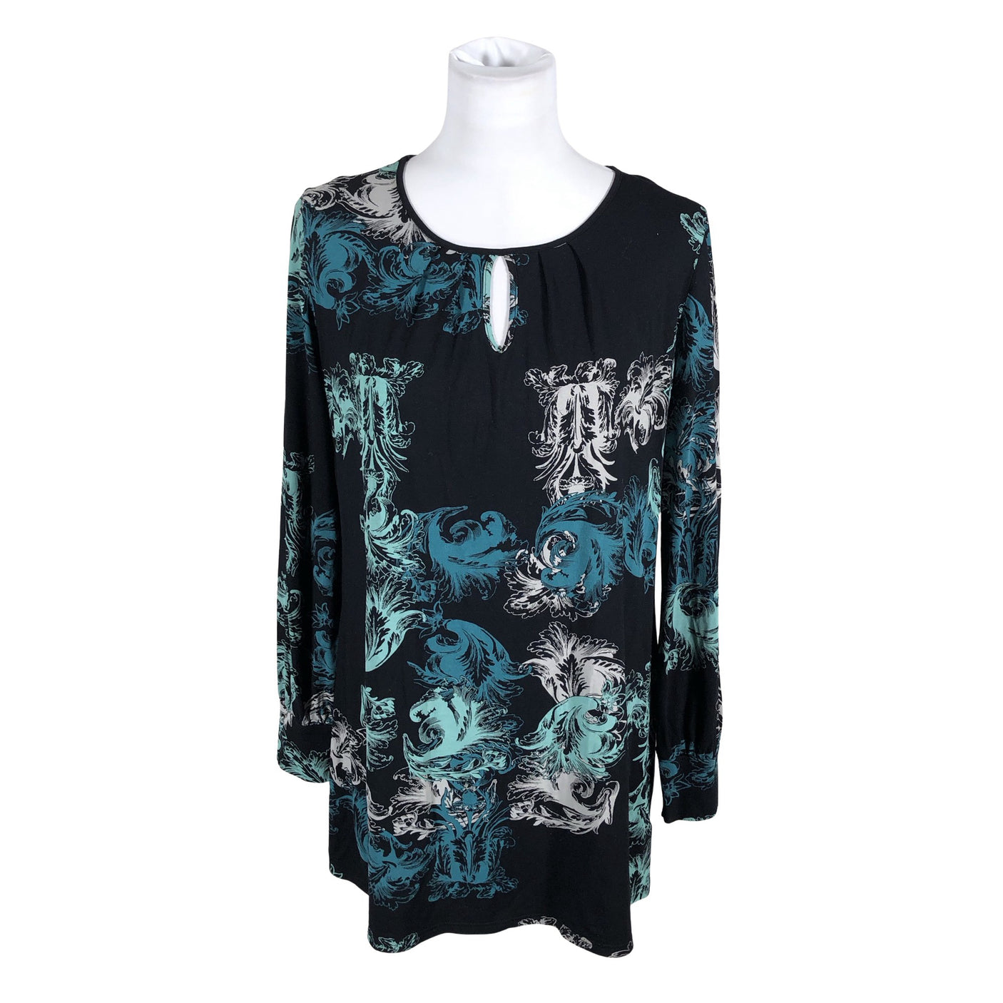 Unisex Nanso - Trikotaažist tuunika, suurus 38 - Must (1)