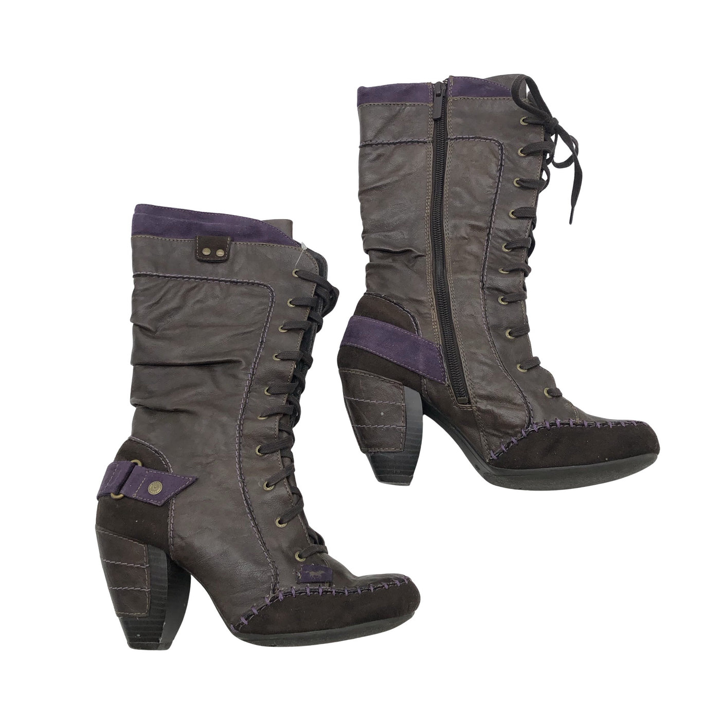 Unisex Mustang - Saapad, suurus 38 - Pruun (1)