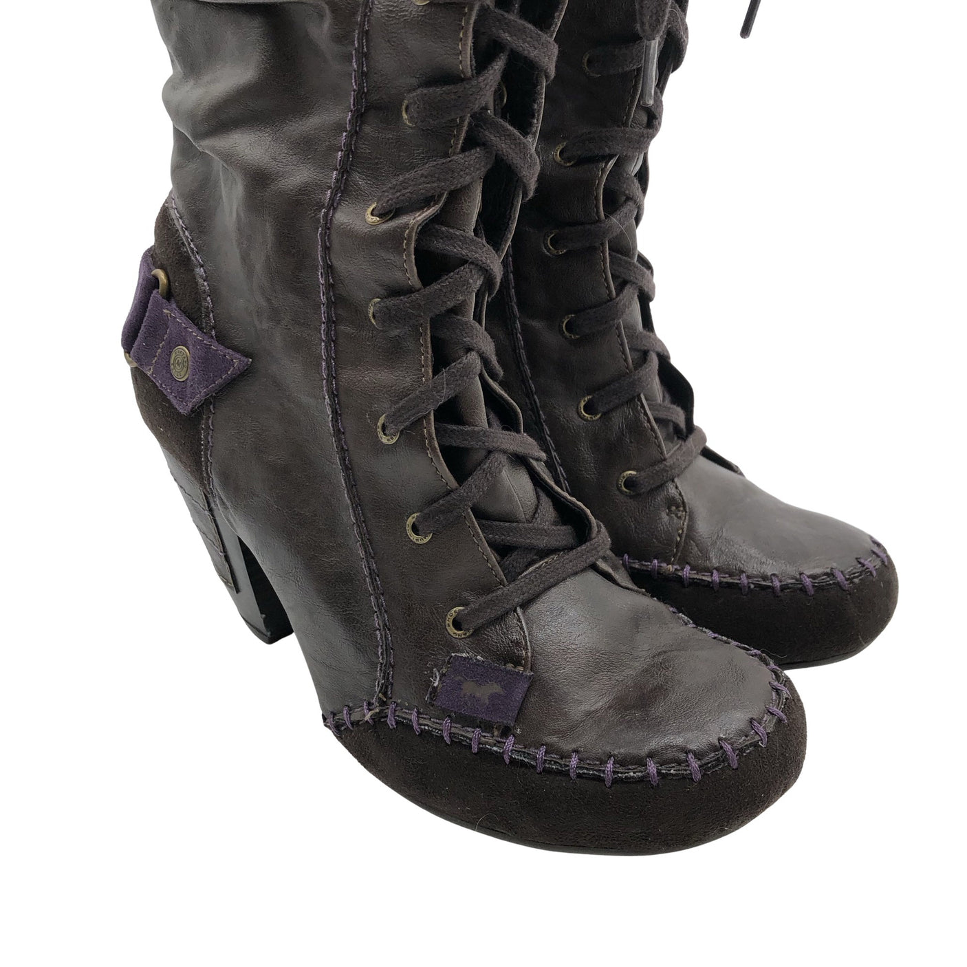 Unisex Mustang - Saapad, suurus 38 - Pruun (2)